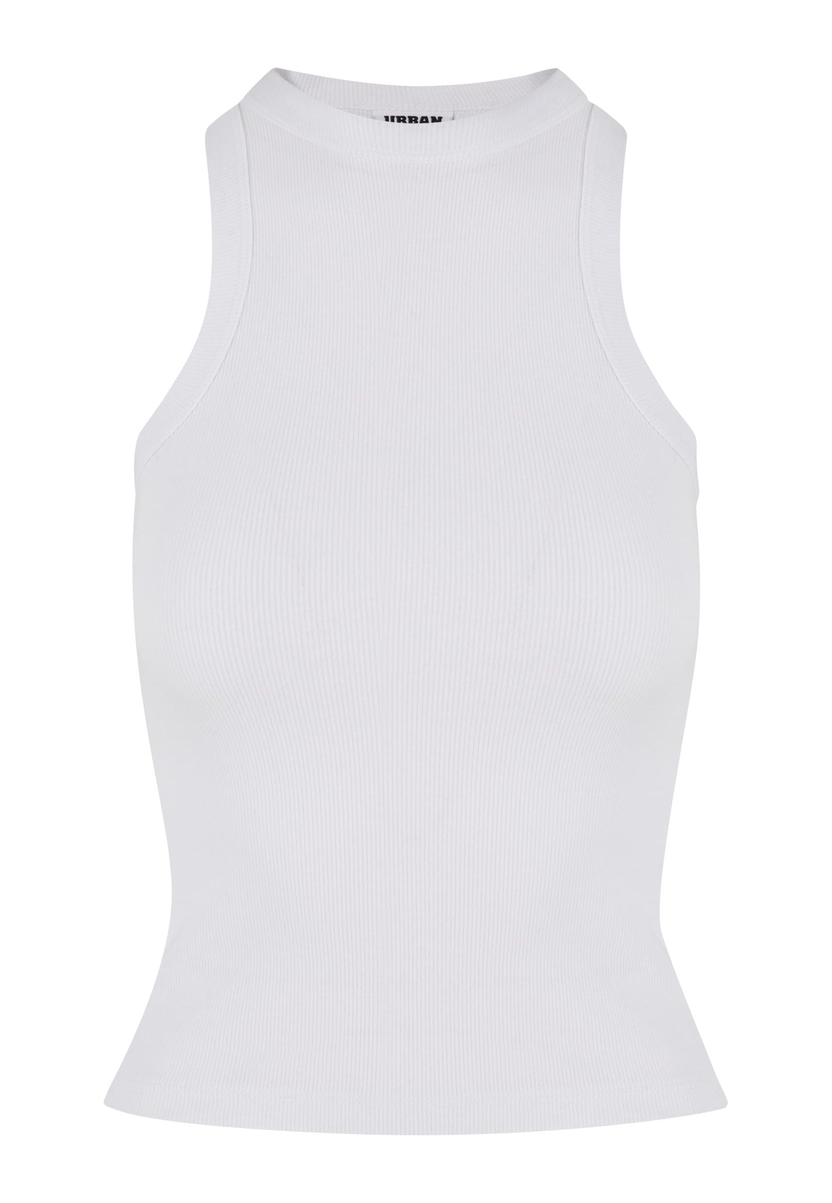 Urban Classics - Ladies Racer Back Rib White - Top Discount Countdown Package