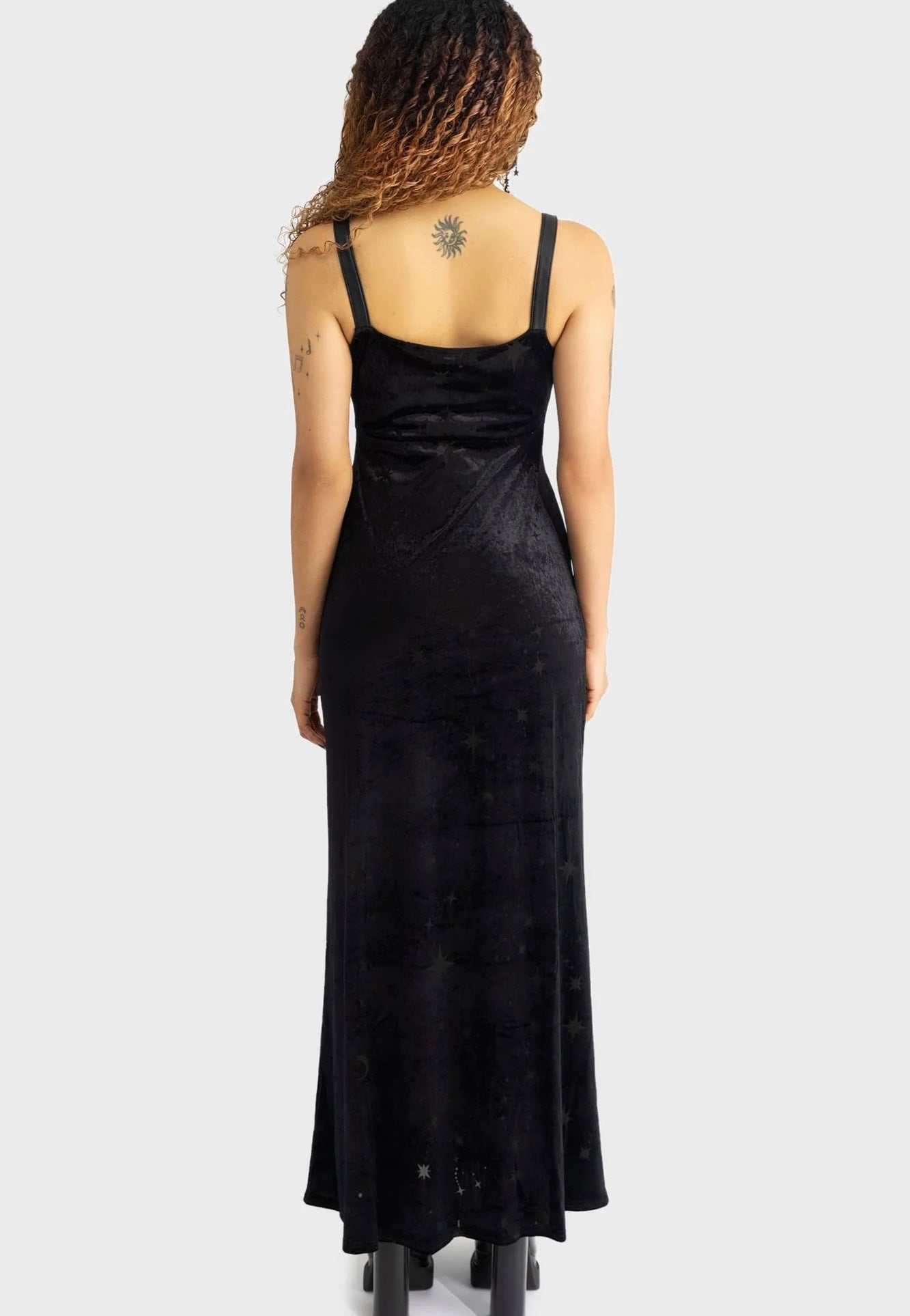 Killstar - Coma Star Maxi Black - Dress Outlet Best Sale