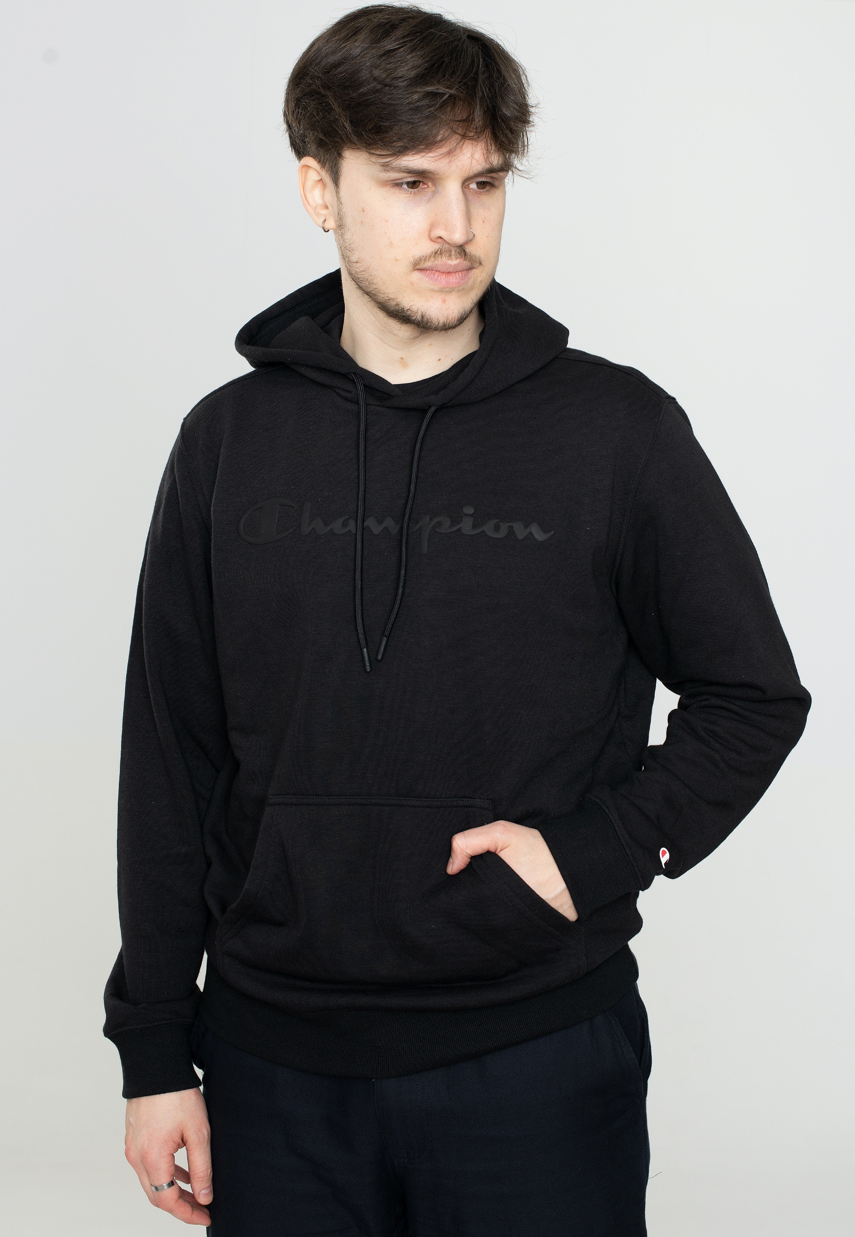 Champion - Hooded Sweatshirt Black Beauty A - Hoodie Sale Best Sale