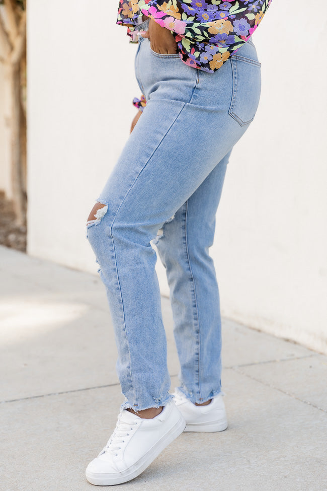 Grace Light Wash High Waisted Jeans FINAL SALE Best Seller