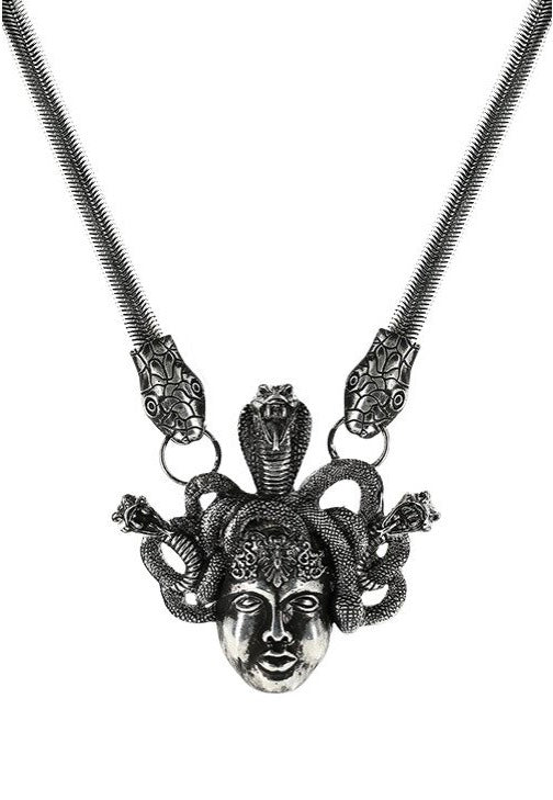 Restyle - Medusa Silver - Necklace Sale Affordable