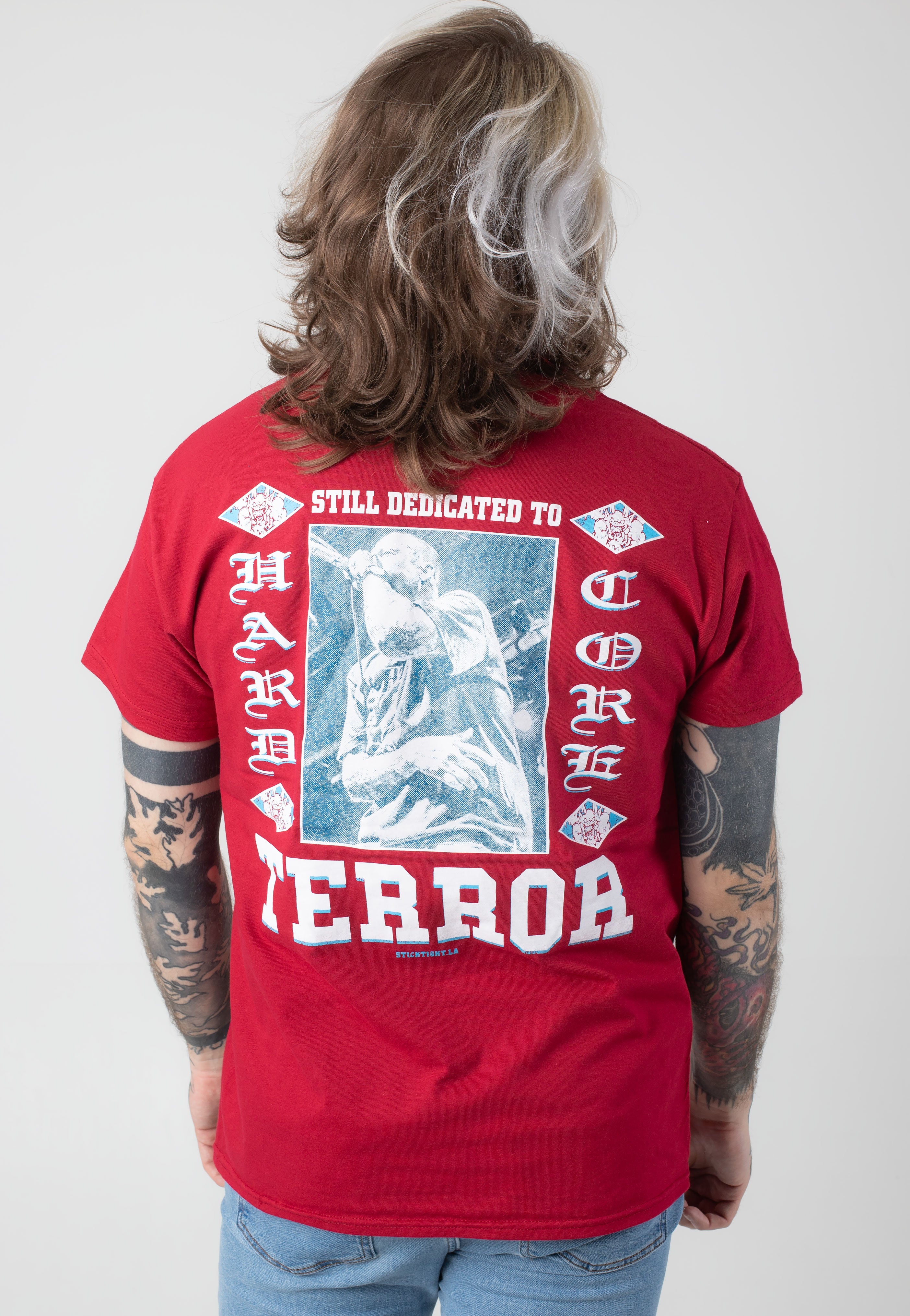 Terror - Still Dedicated Cardinal Red - T-Shirt Affordable Sale Online