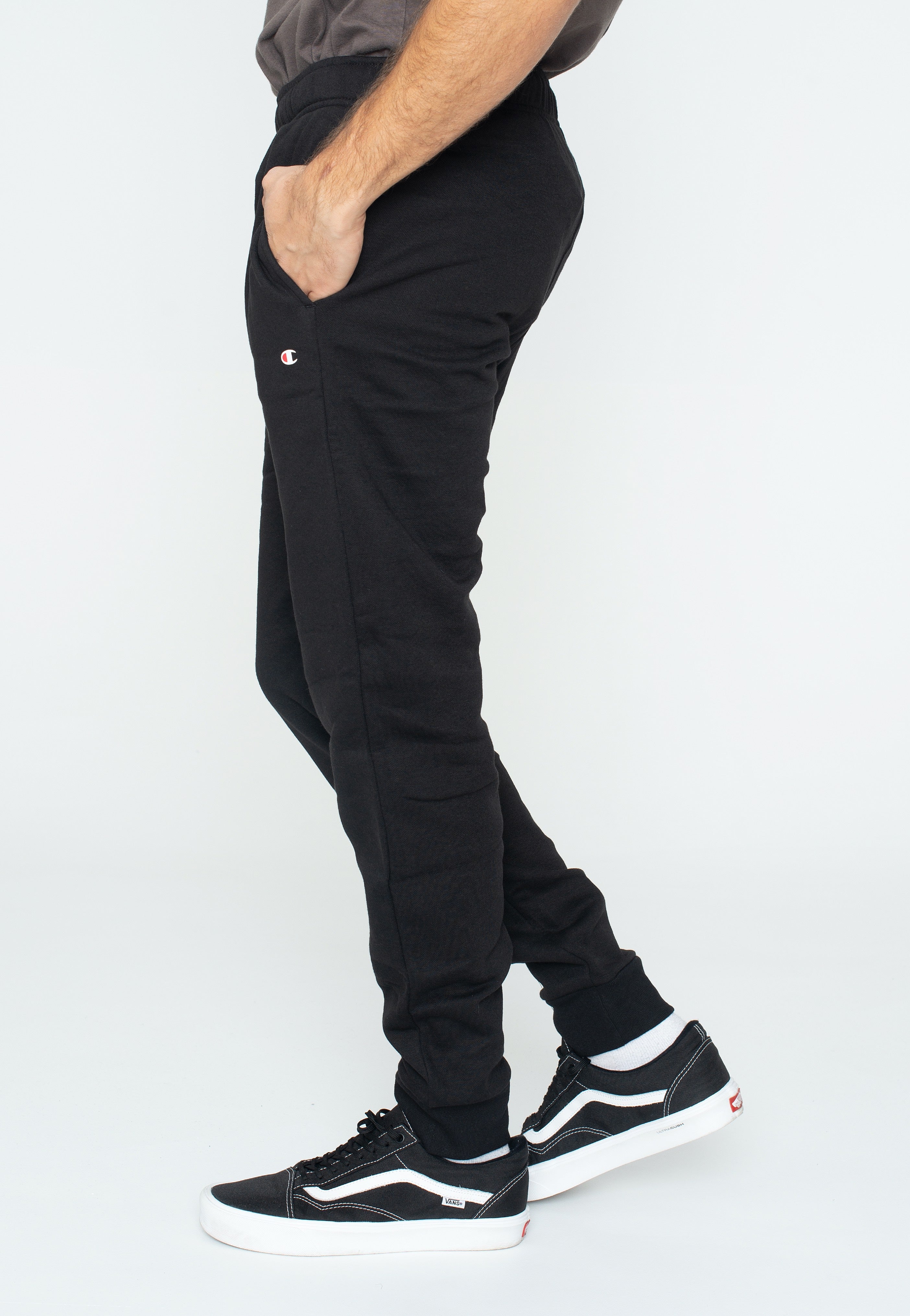 Champion - Rib Cuff Black Beauty - Sweat Pants Outlet Locations Sale Online