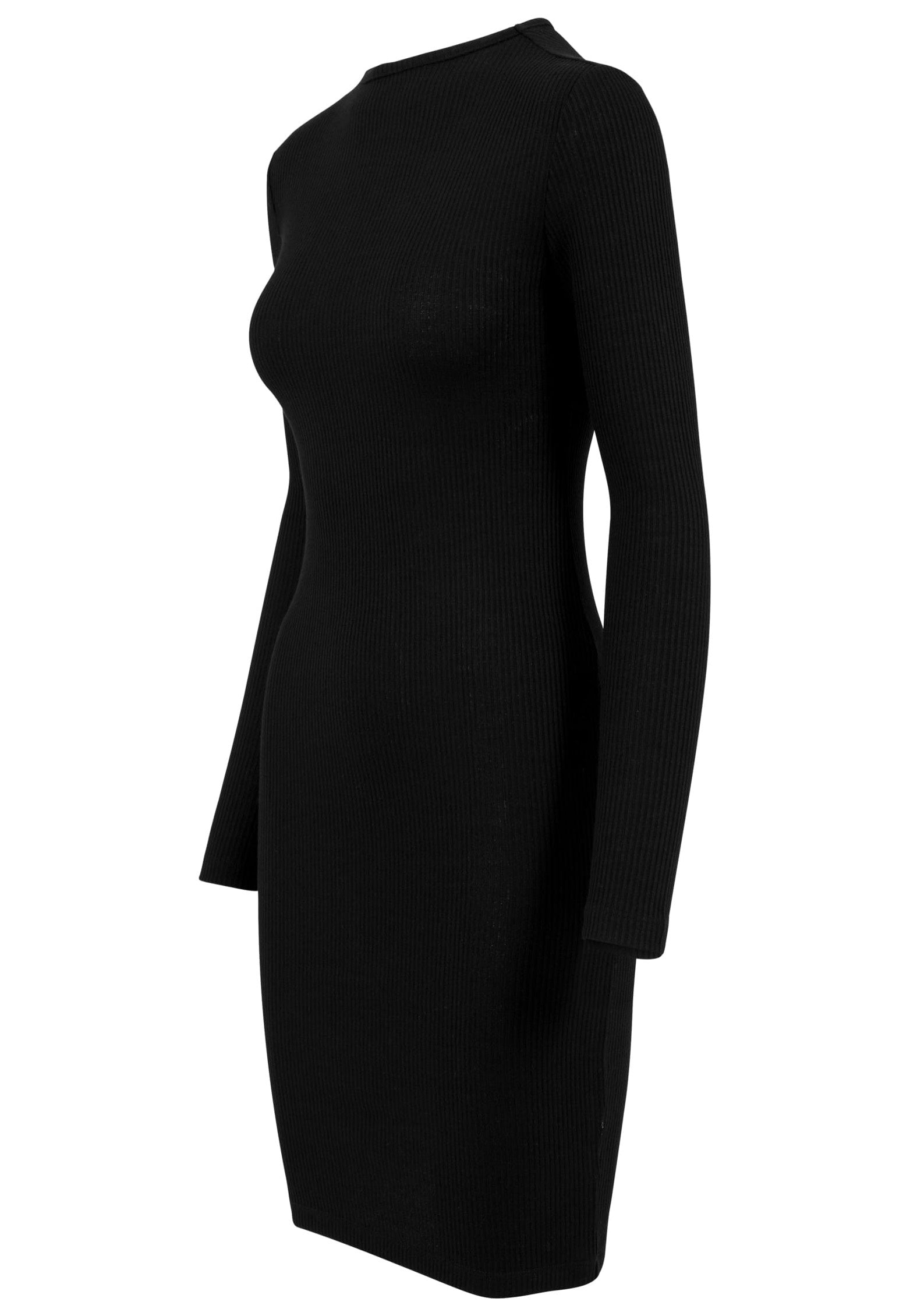 Urban Classics - Ladies Rib Dress Black - Dress Discount The Cheapest