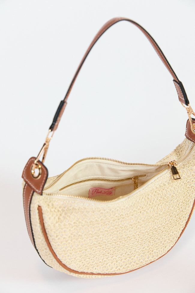 Kelly Tan Raffia Crossbody Purse Big Discount Online