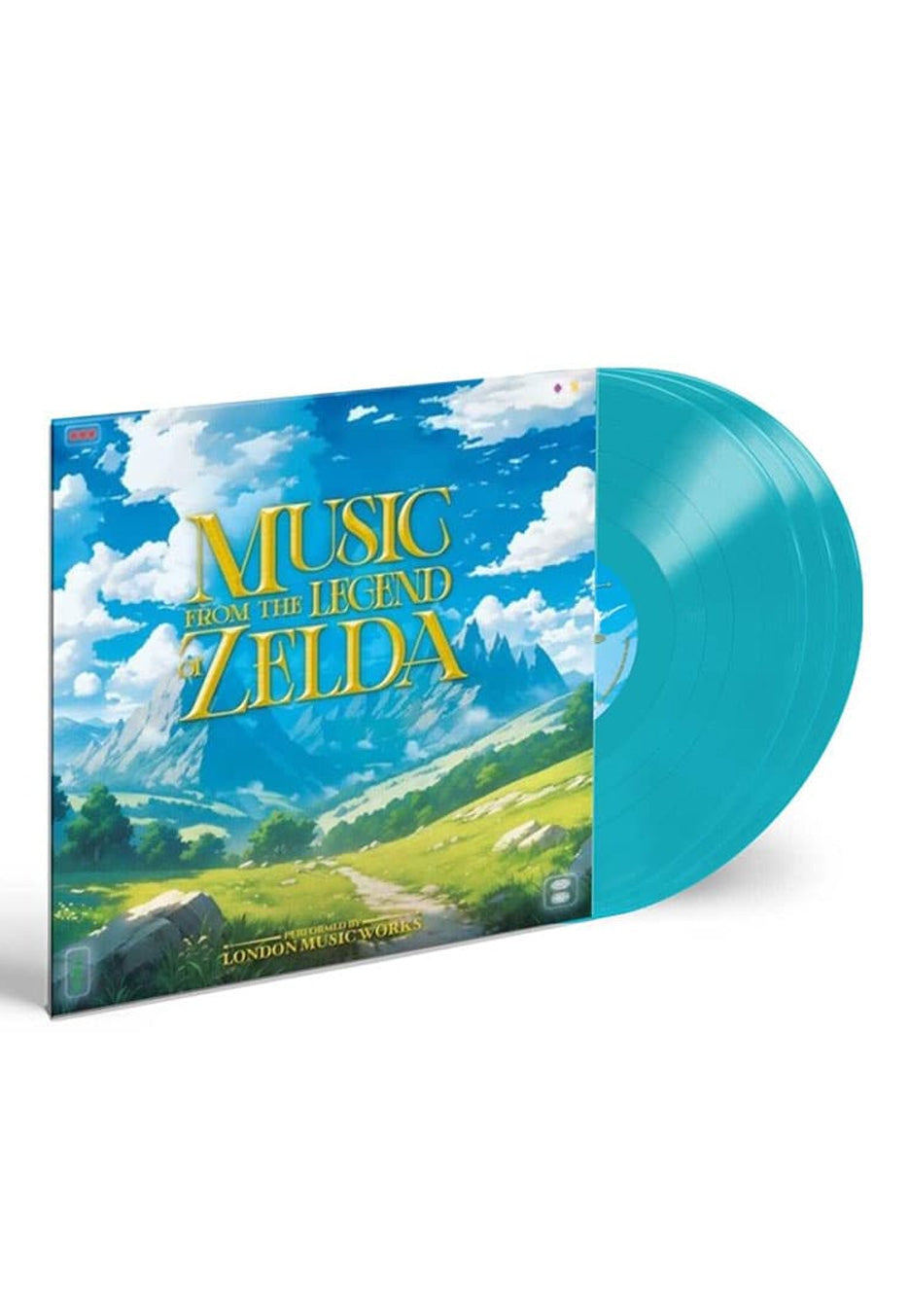 The Legend Of Zelda - Music From The Legend Of Zelda (London Music Works) Ltd. Skyblue - Colored 3 Vinyl Sast Sale Online