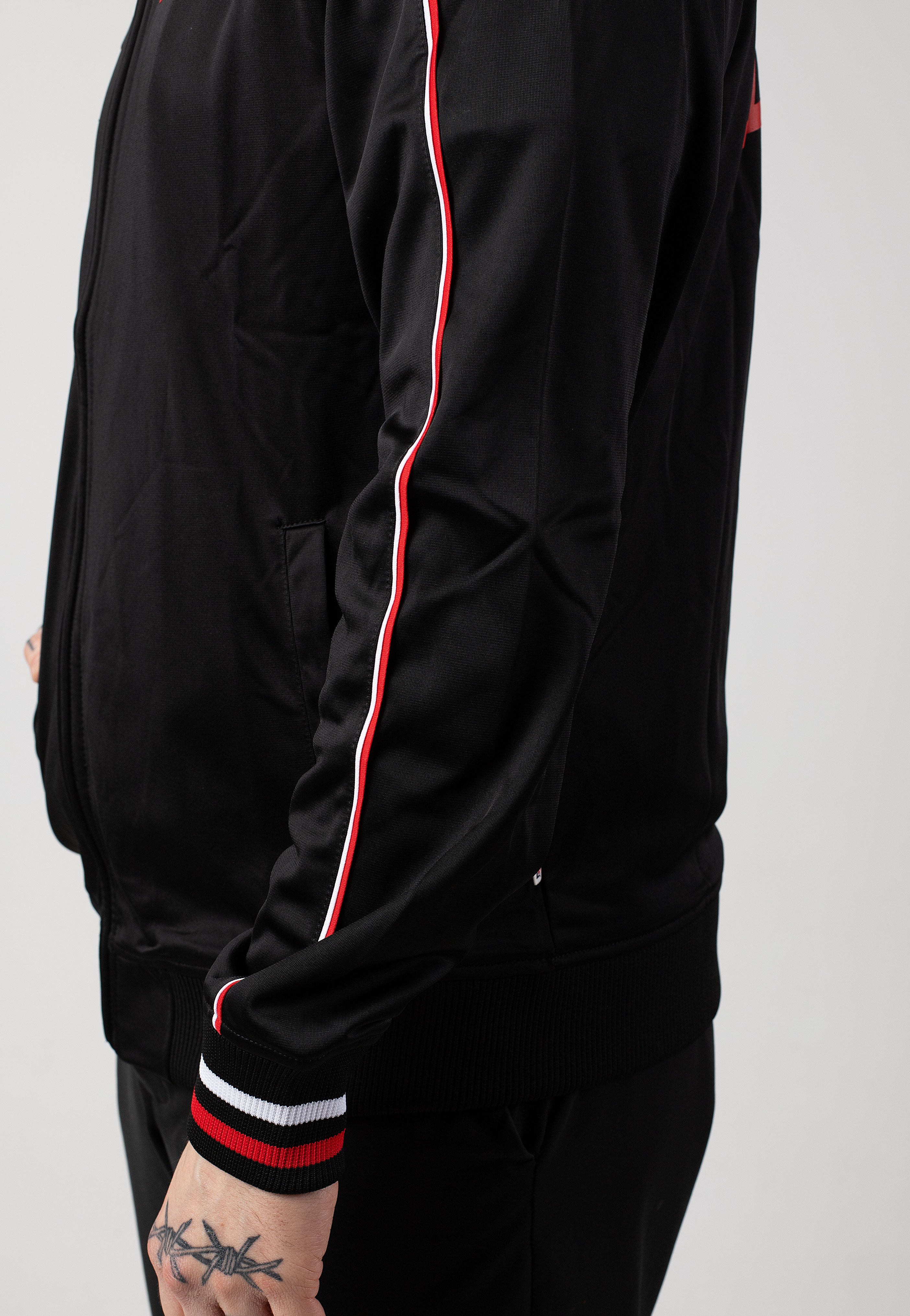 Lonsdale - Skellberry Black/Red/White - Track Jacket Cheap Sale Explore