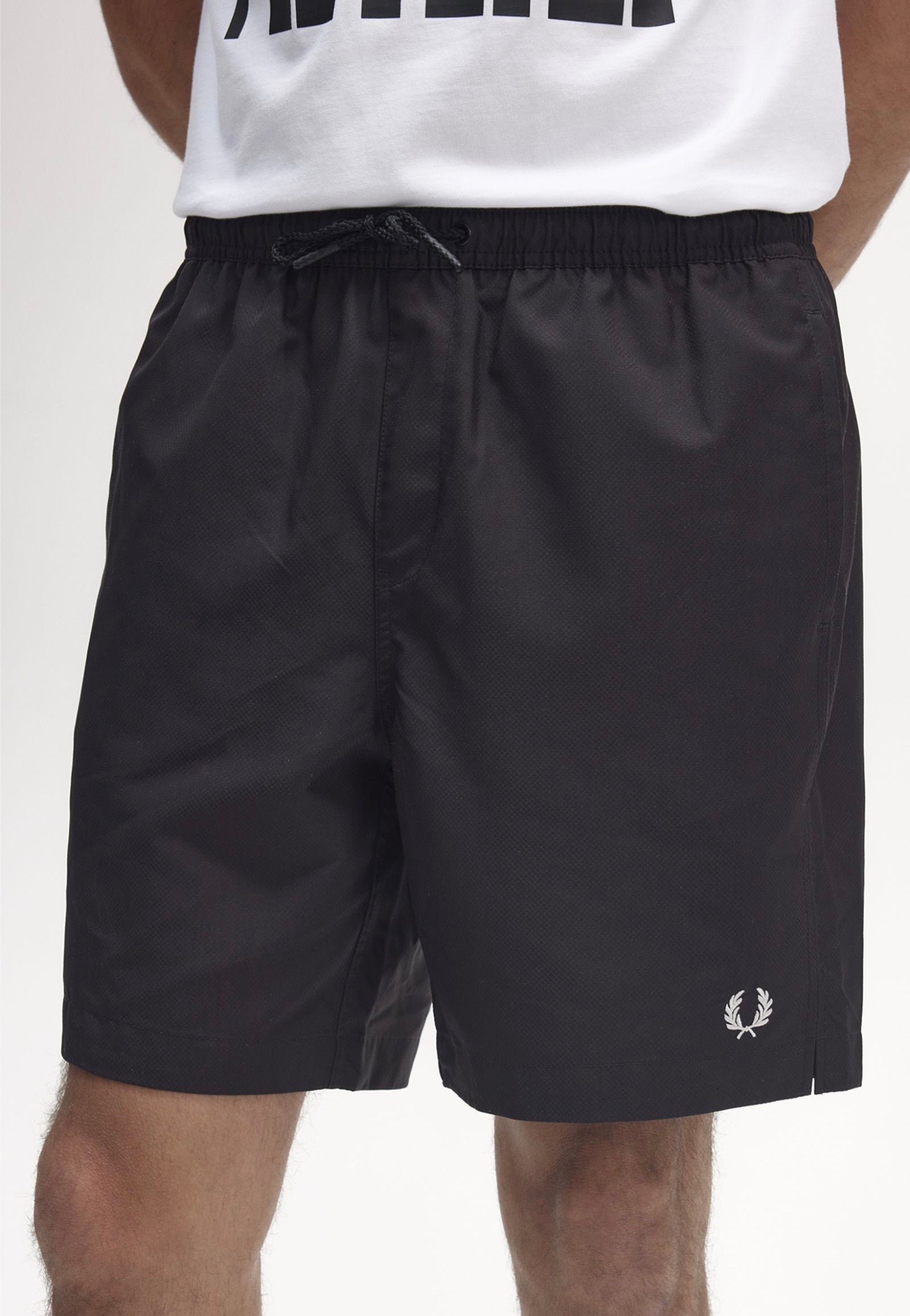 Fred Perry - Classic Black - Board Shorts Buy Cheap Extremely