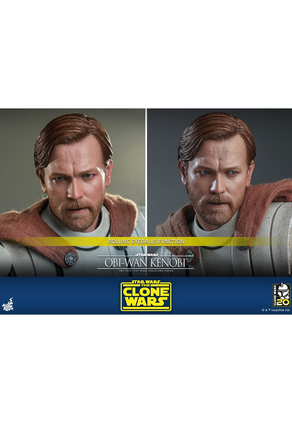 Star Wars - Star Wars The Clone Wars Obi-Wan Kenobi 1:6 - Action Figure Sale Browse