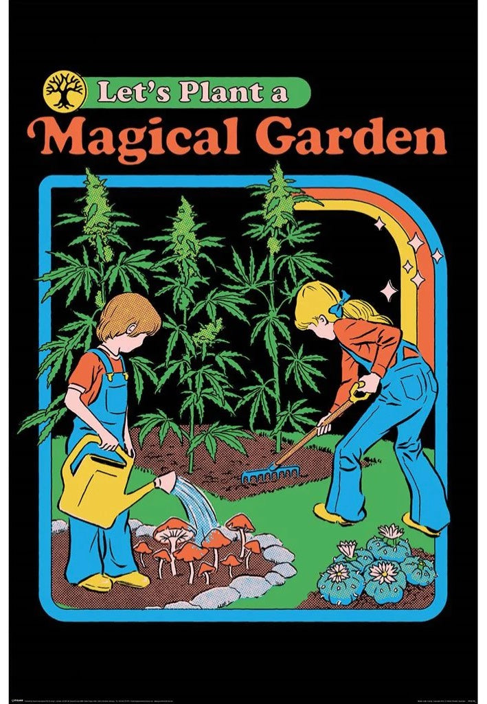 Steven Rhodes - Let's Plant A Magical Garden Maxi - Poster