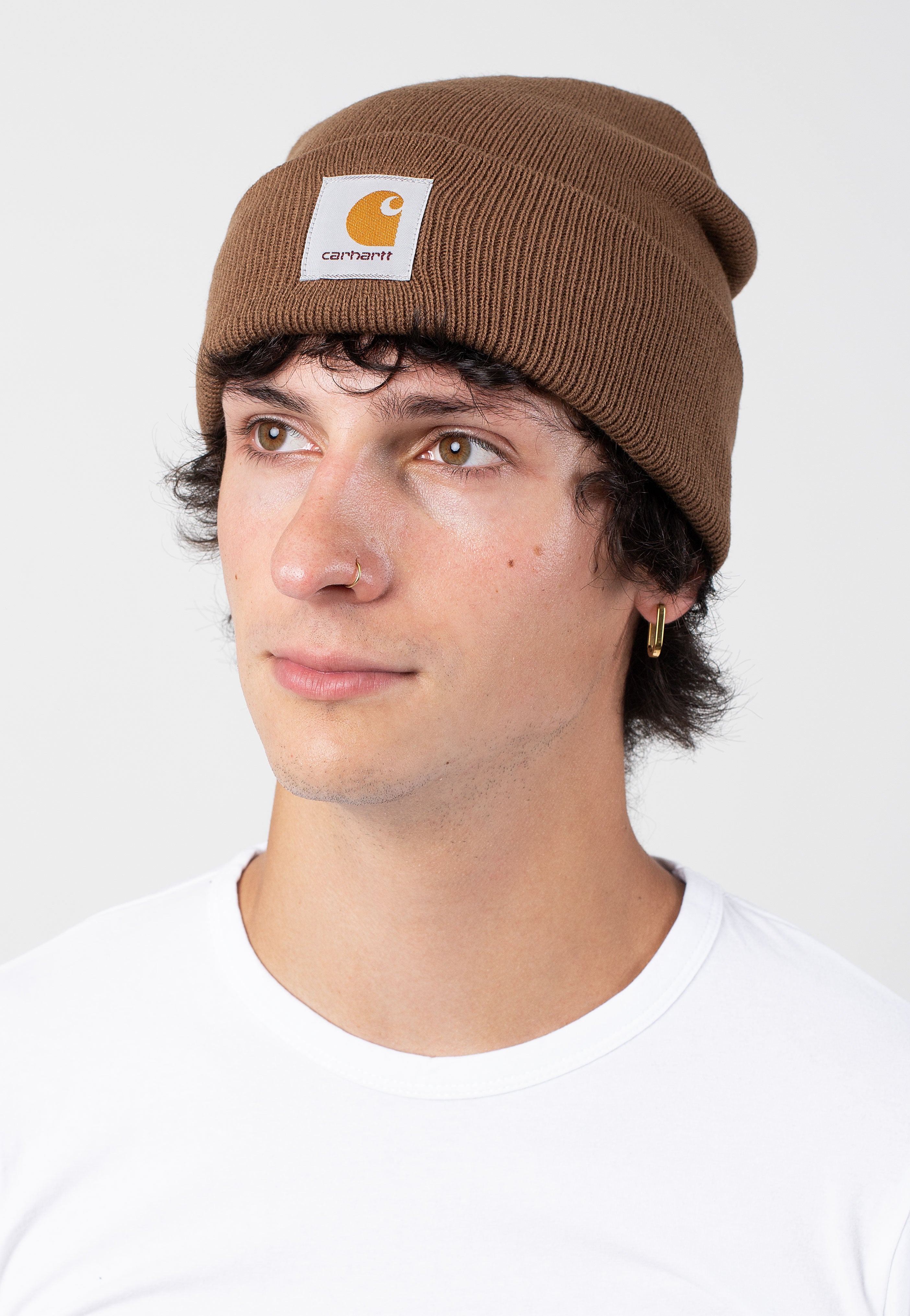 Carhartt WIP - Short Watch Chocolate - Beanie Cheap Outlet Store