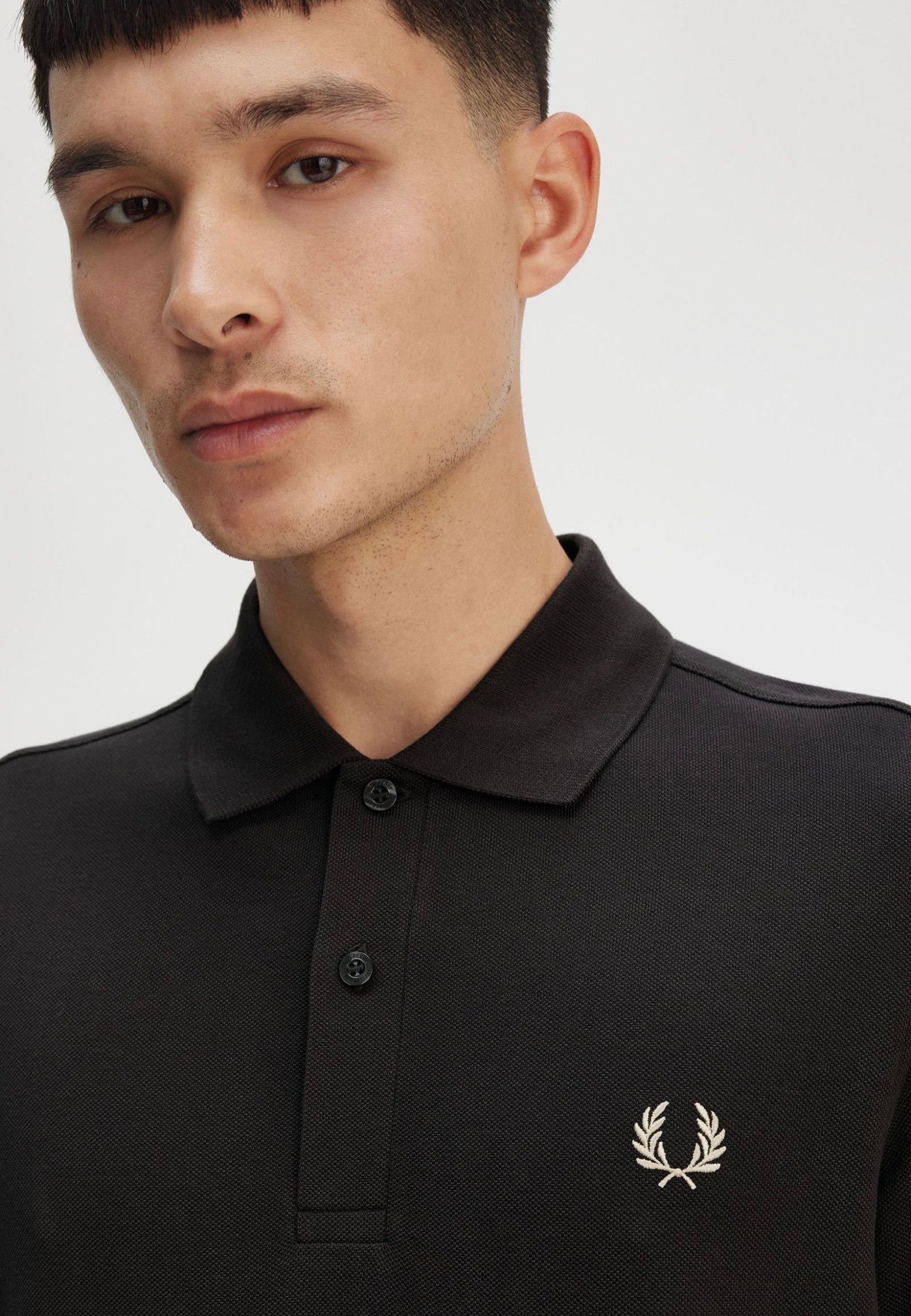 Fred Perry - The Fred Perry Anchor Grey/Oatmeal - Polo New Arrival