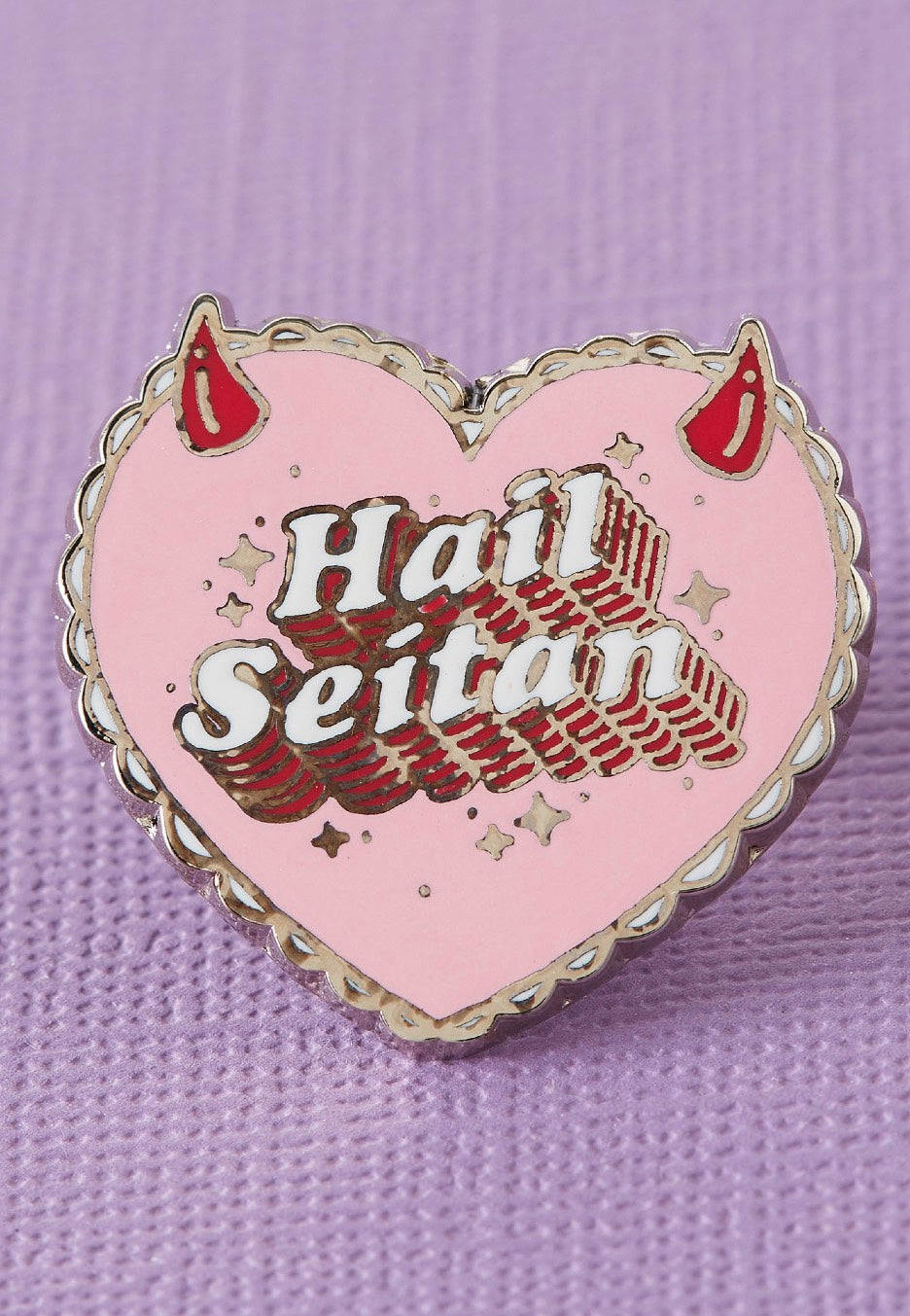 Punky Pins - Hail Seitan - Pin Cheap Outlet Locations