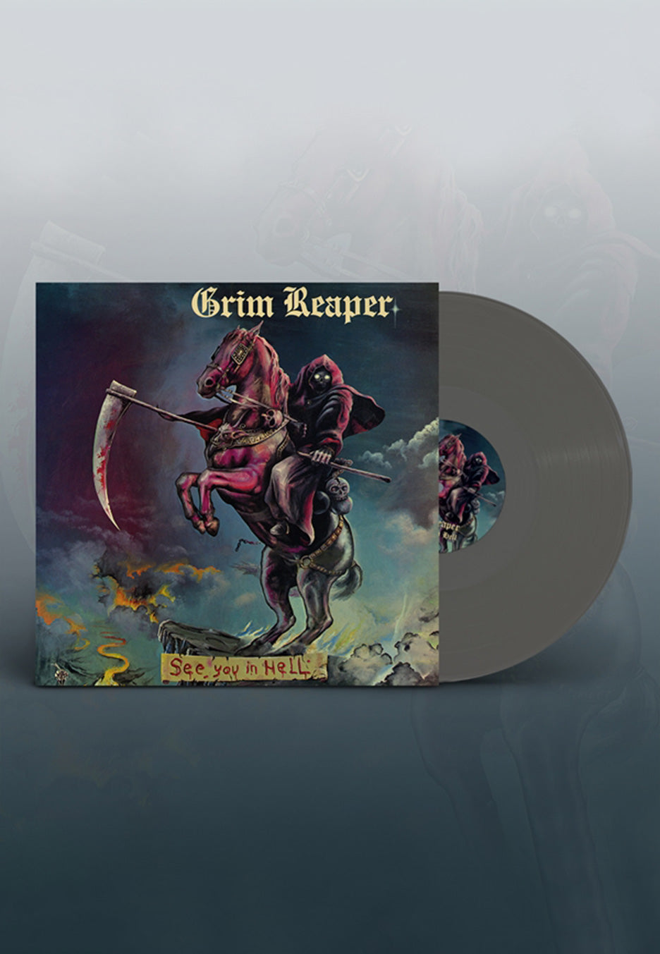 Grim Reaper - See You In Hell Ltd. Grey - Colored Vinyl Quality From China Cheap