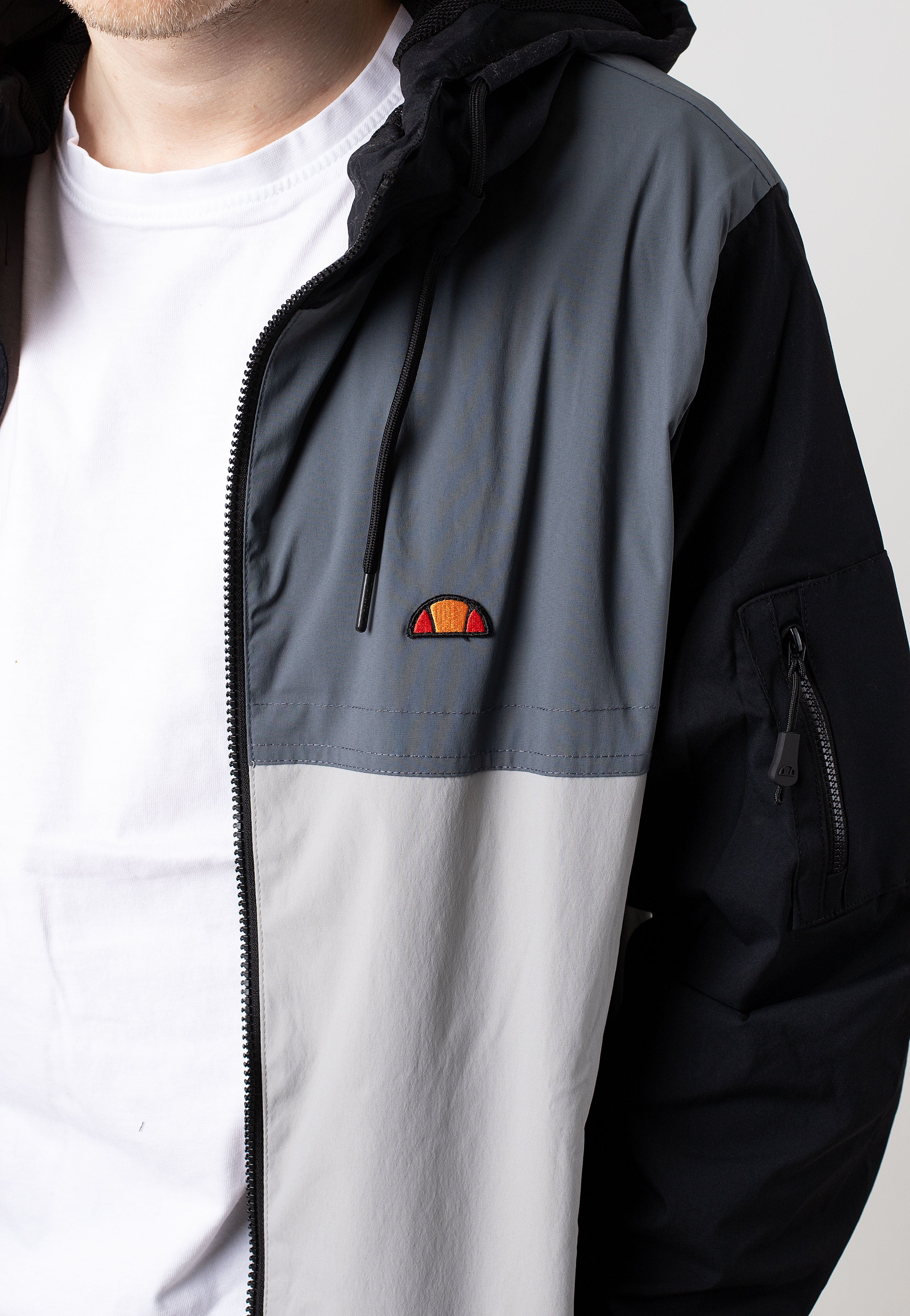 Ellesse - Battalio FZ Black/Light Grey - Jacket 100% Original Sale Online