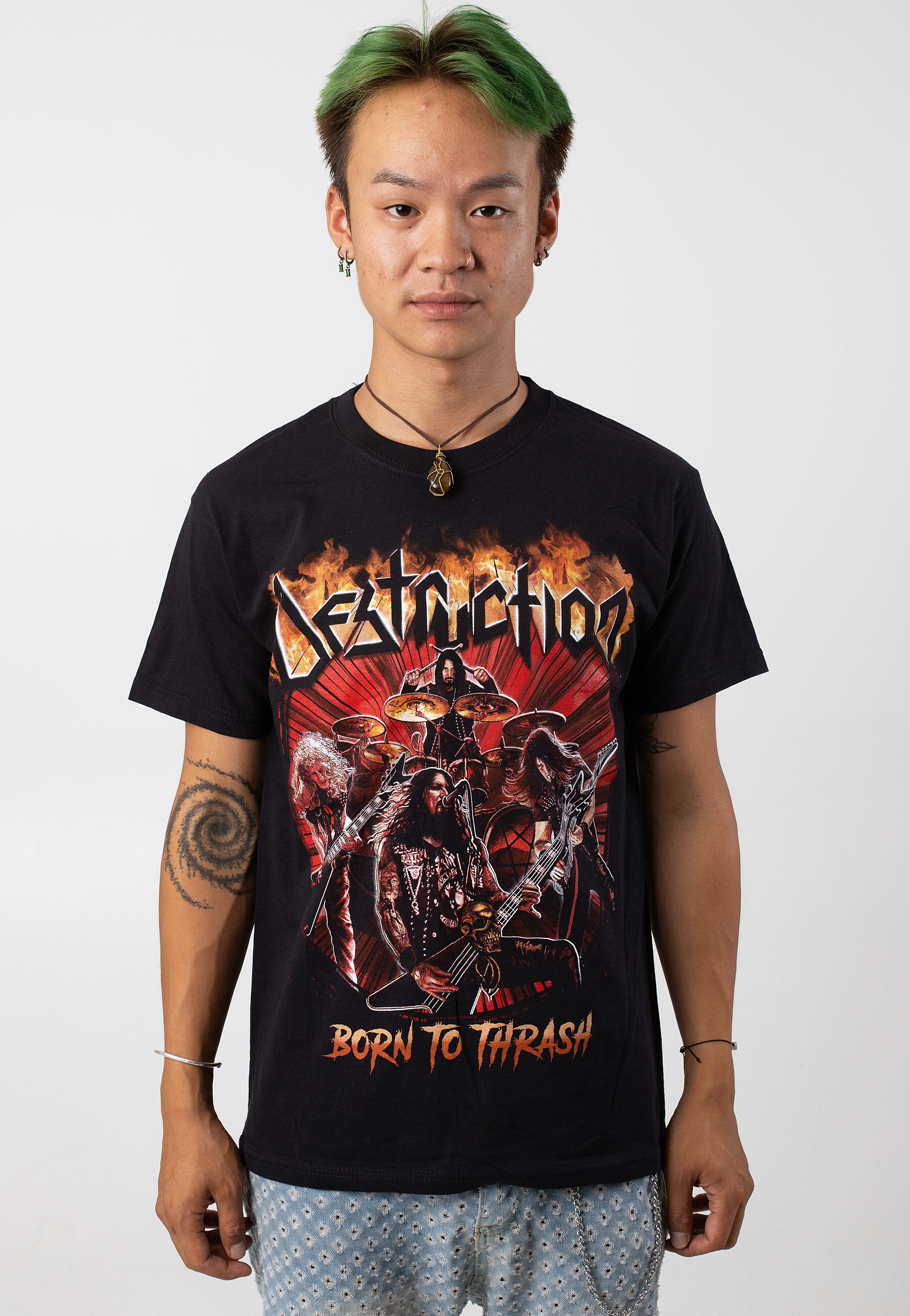 Destruction - Born To Thrash - T-Shirt Sale How Much