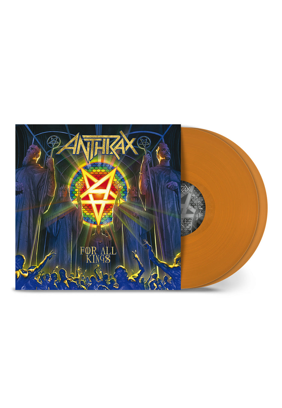 Anthrax - For All Kings Ltd. Transparent Orange - Colored Vinyl Free Shipping Cheap