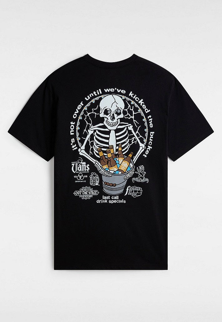 Vans - Bucket List Black - T-Shirt Outlet 2025 Newest