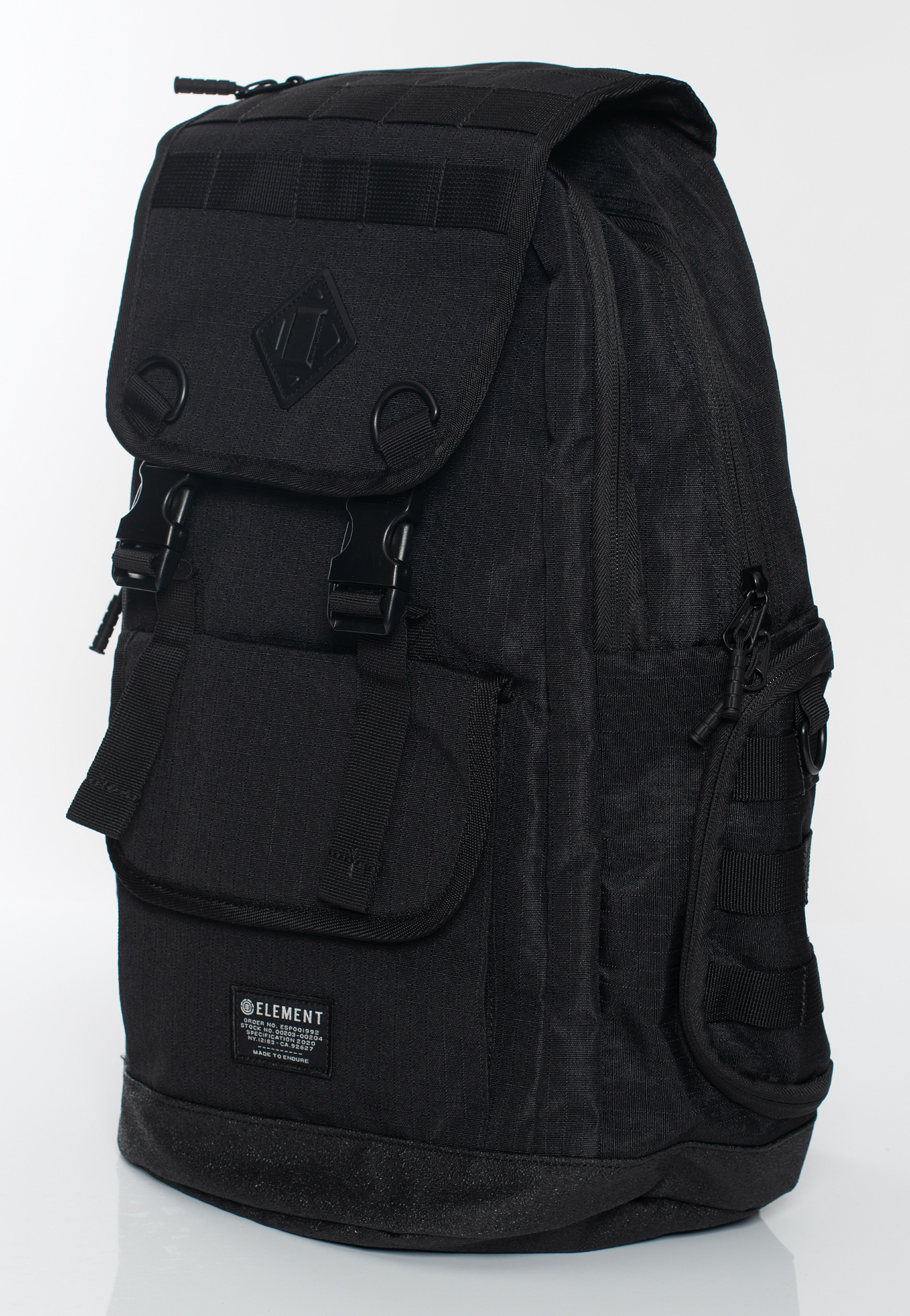 Element - Recruit All Black - Backpack Buy Cheap Wide Range Of