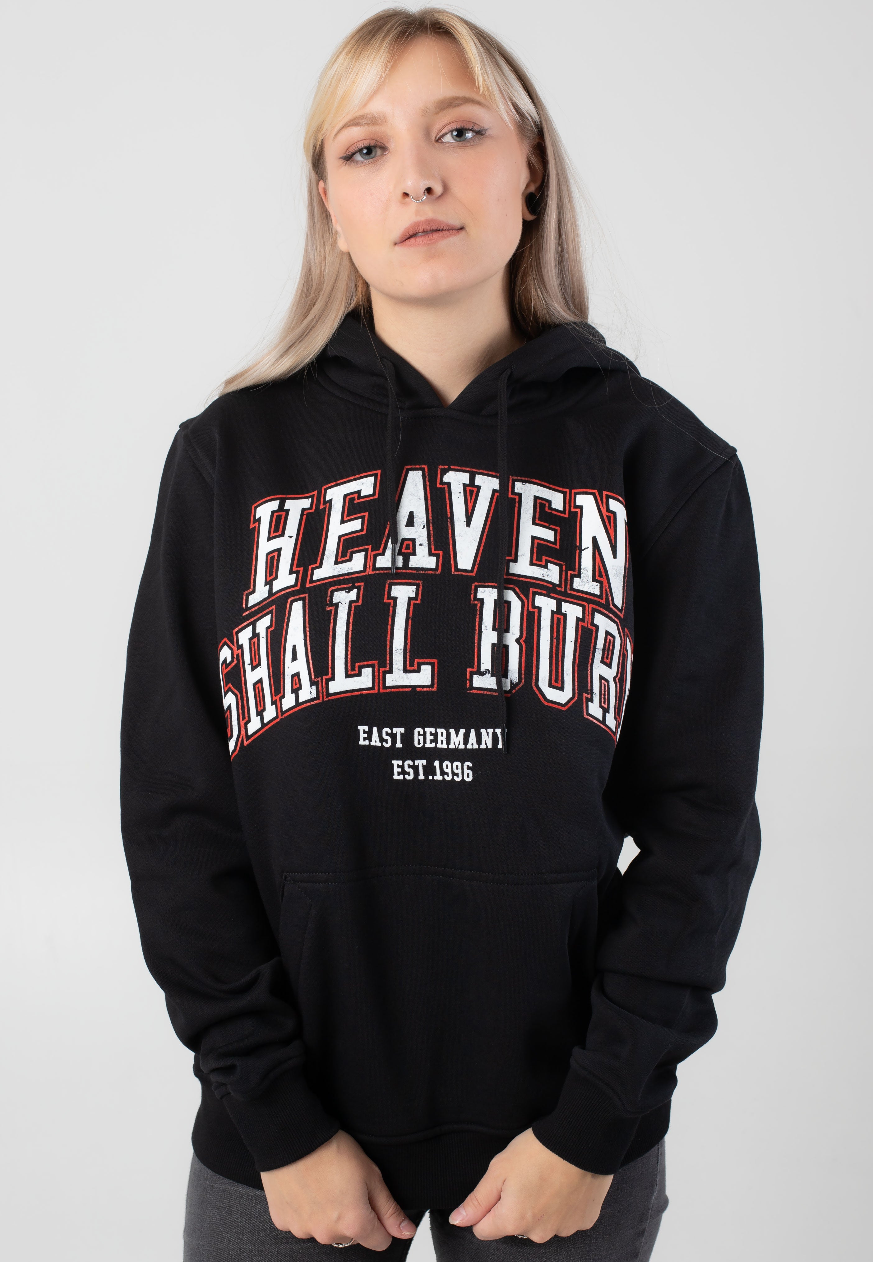 Heaven Shall Burn - College Logo - Hoodie Outlet Discount Authentic