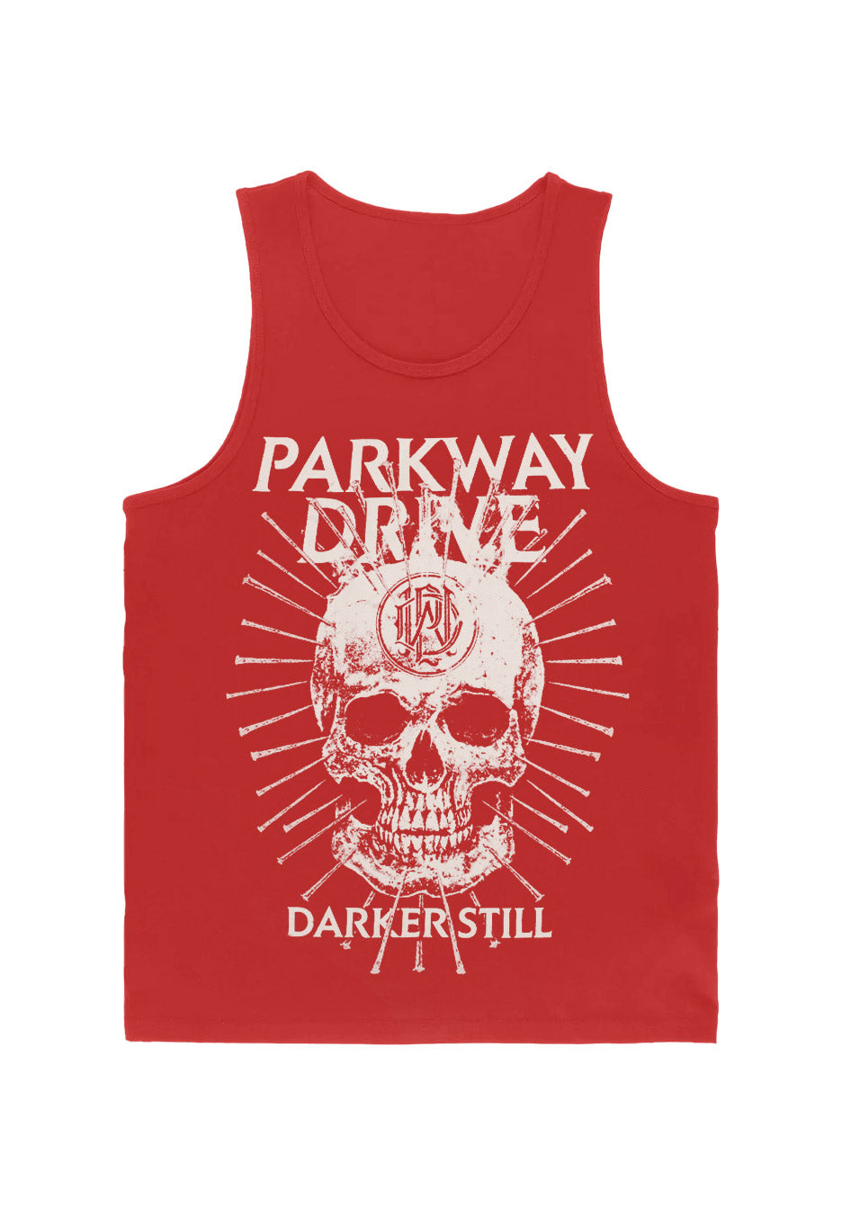 Parkway Drive - Darker Still Skull Red - Tank Explore