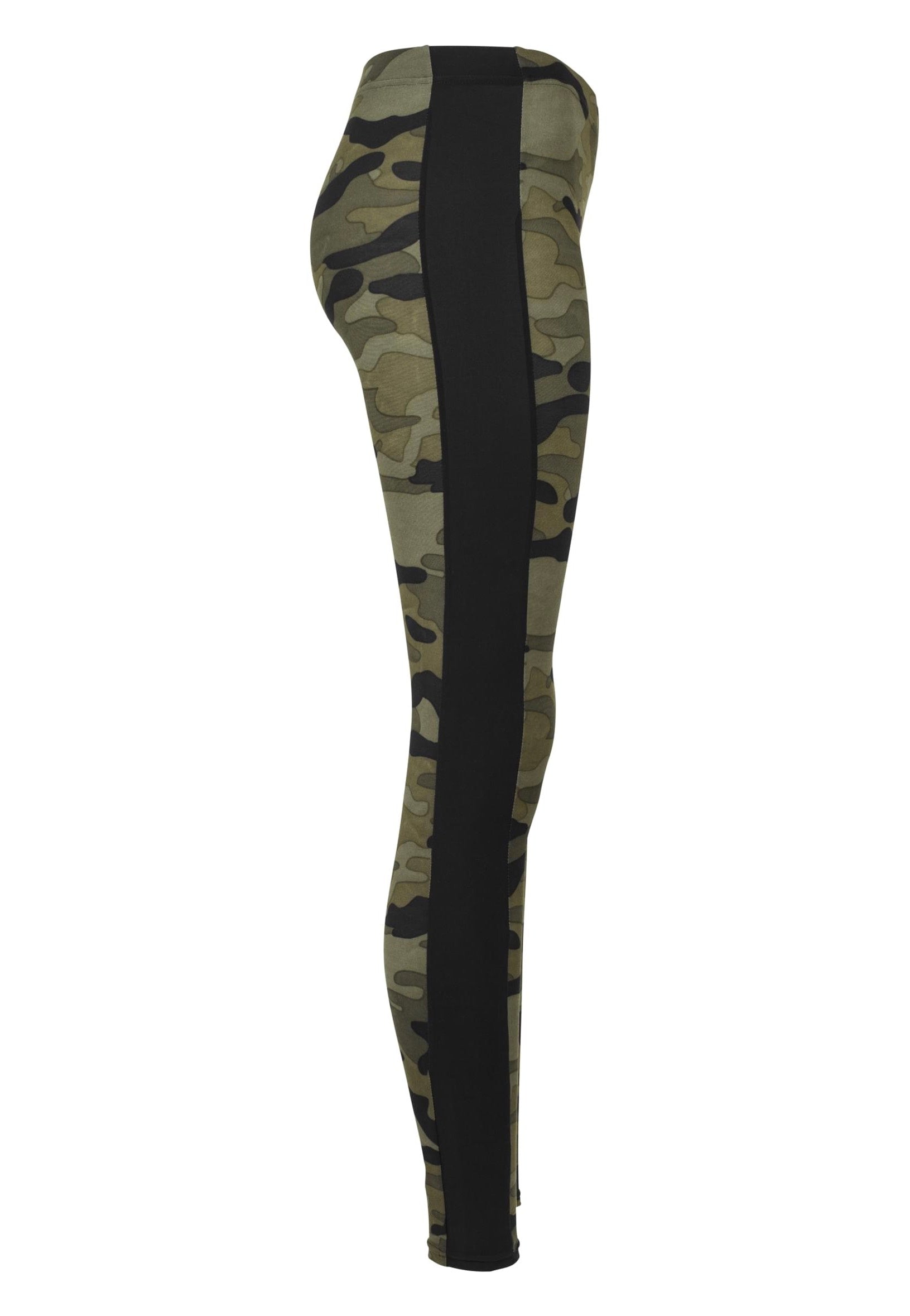 Urban Classics - Ladies Stripe Woodcamo/Black - Leggings Enjoy For Sale