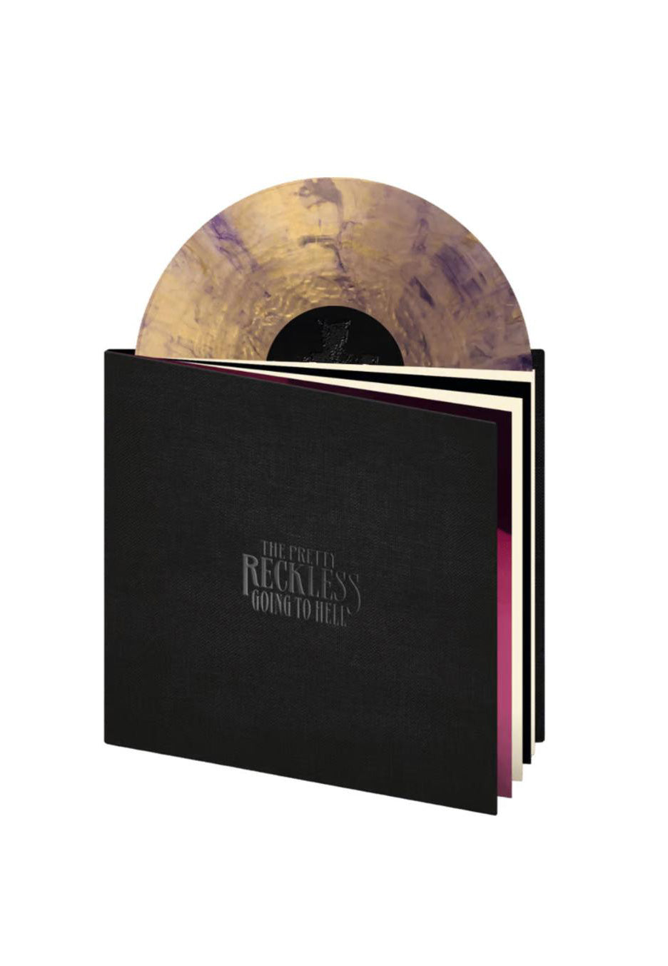 The Pretty Reckless - Going To Hell (Deluxe Bookpack Edition) Ltd. Gold/Purple - Marbled Vinyl Clearance Geniue Stockist