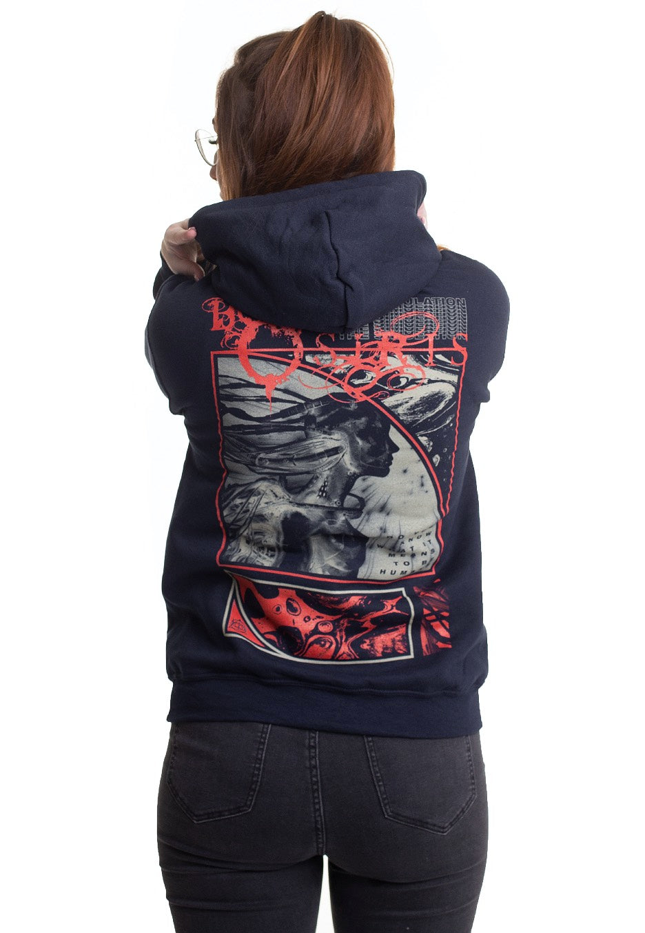 Born Of Osiris - Under The Gun Navy - Hoodie Visit New Online