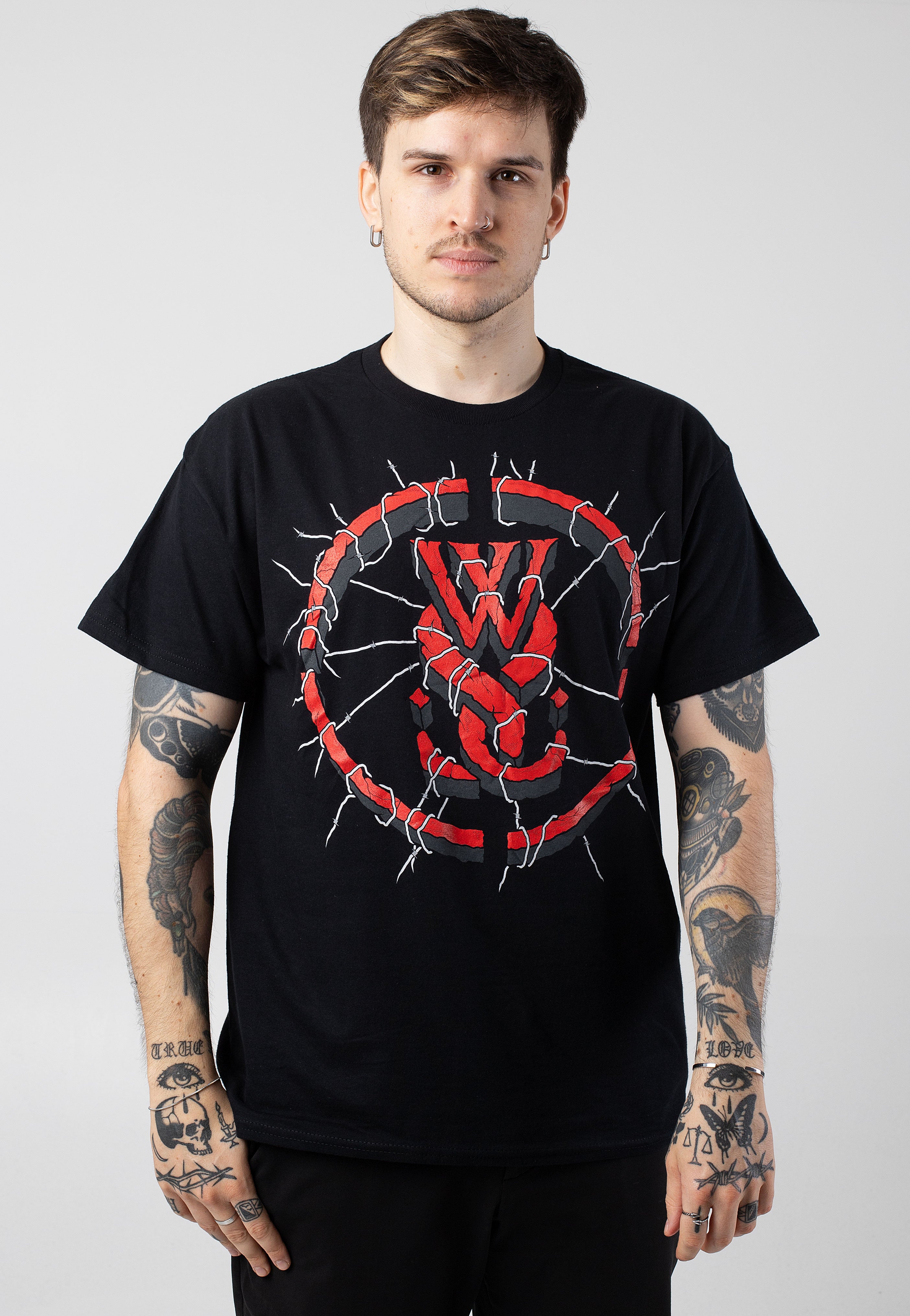 While She Sleeps - Barbed Emblem - T-Shirt Cheap Sale Cost