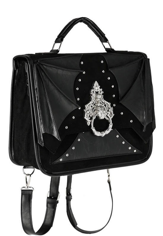 Restyle - Bat Knocker Messenger Black - Bag Excellent