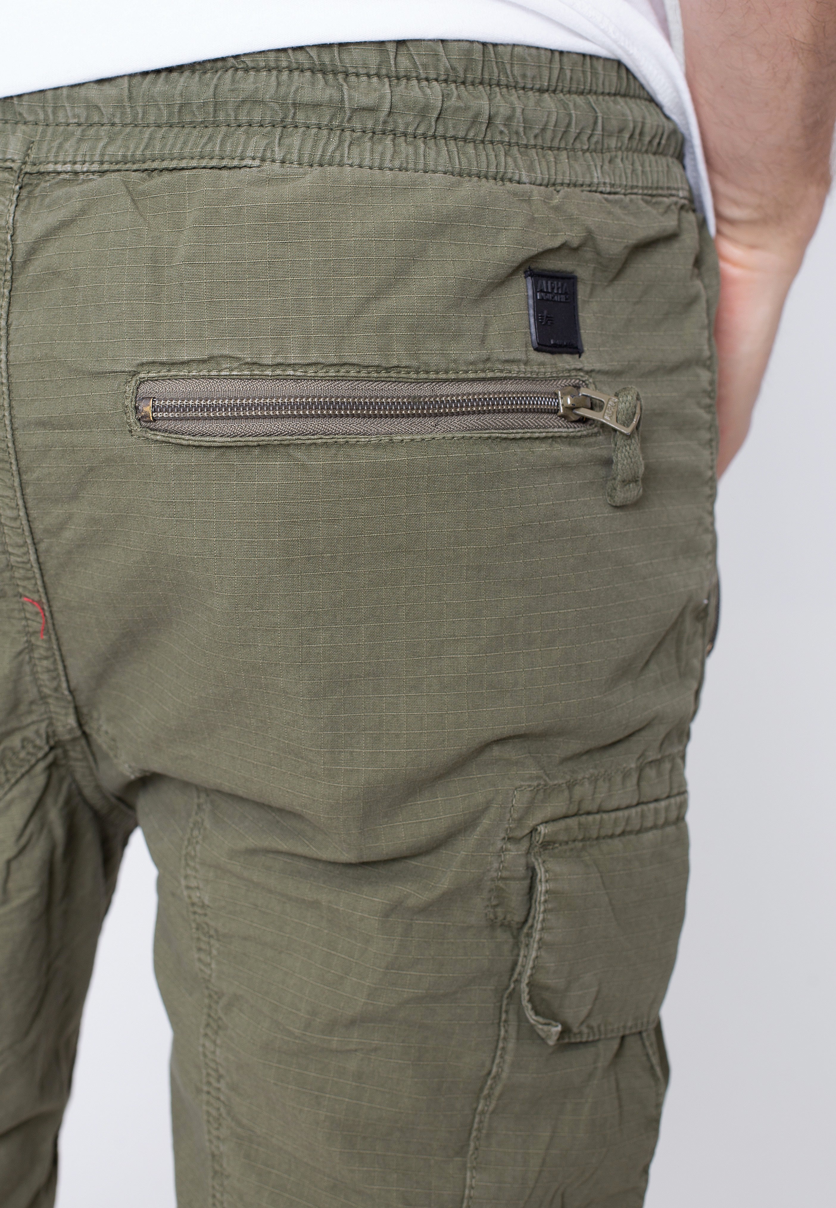 Alpha Industries - Ripstop Jogger Olive - Shorts Cheap From China