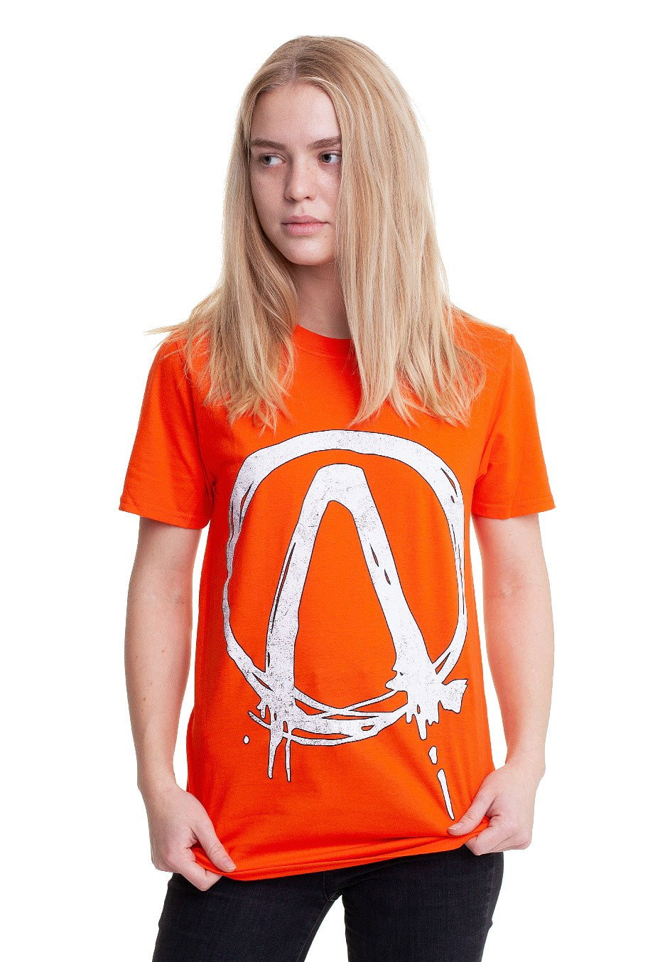 Borderlands - Dripping Logo Orange - T-Shirt Outlet Clearance