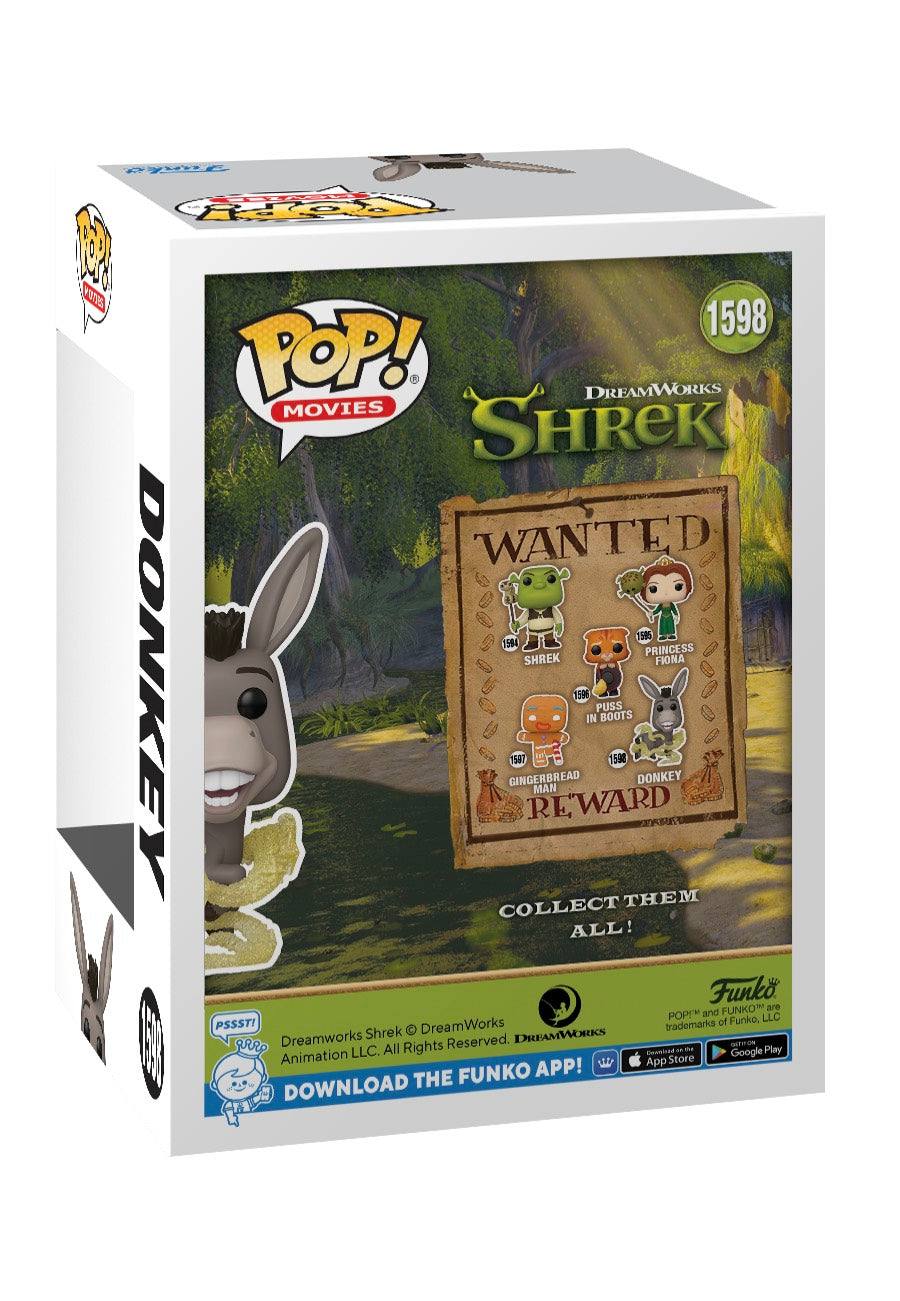 Shrek - Donkey (Glitter) POP! Vinyl - Funko Pop Cheap Pice Original