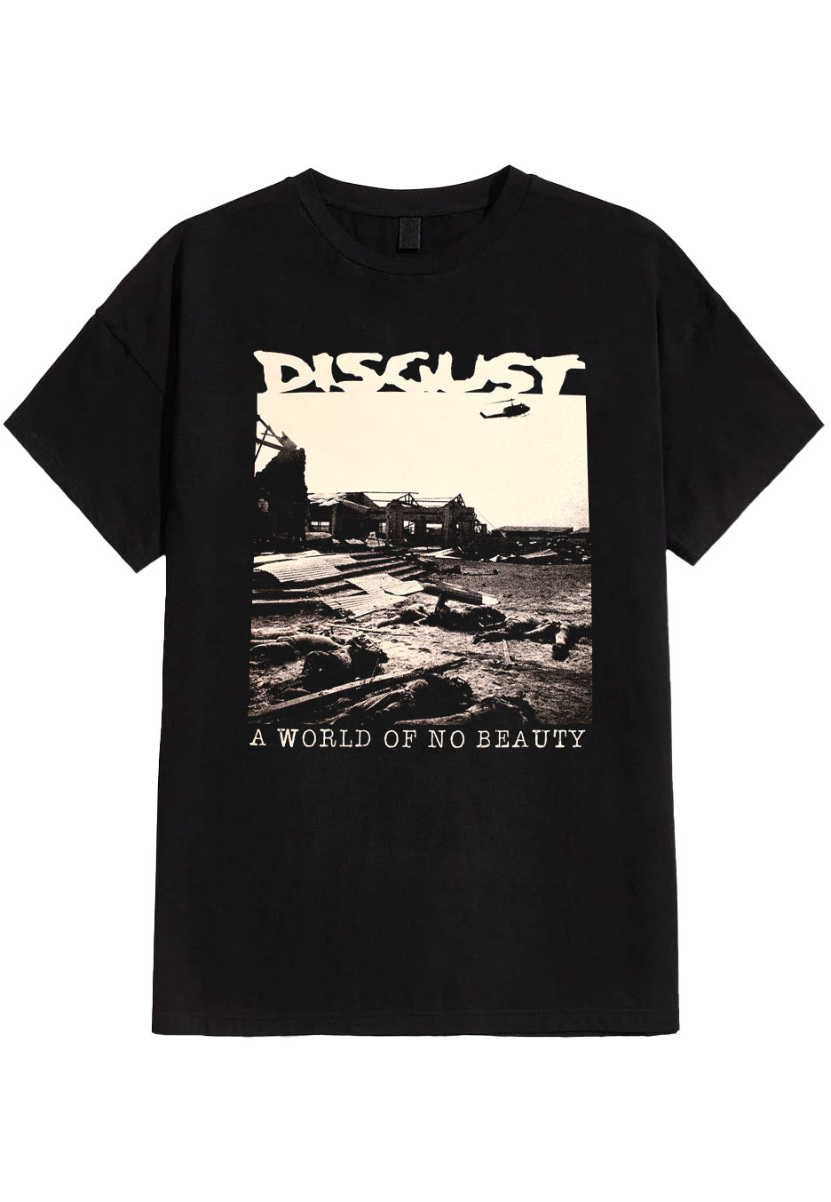 Disgust - A World Of No Beauty - T-Shirt Brand New Unisex