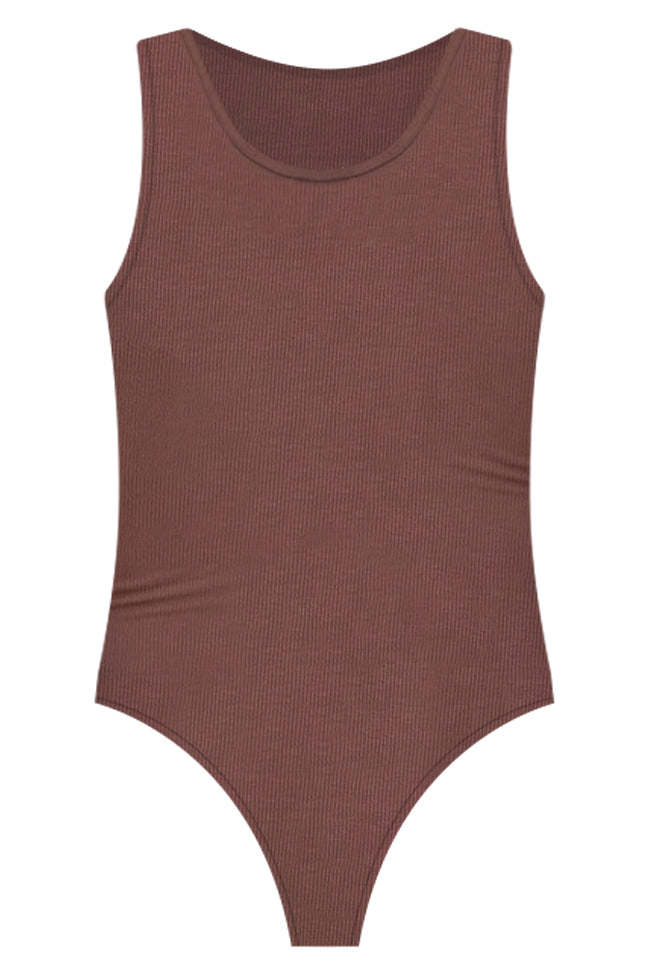 Pure Memory Brown Bodysuit FINAL SALE Best Pices