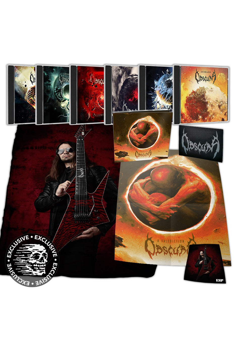 Obscura - Complete Works Anniversary Bundle - 7 CD Sale Low Cost