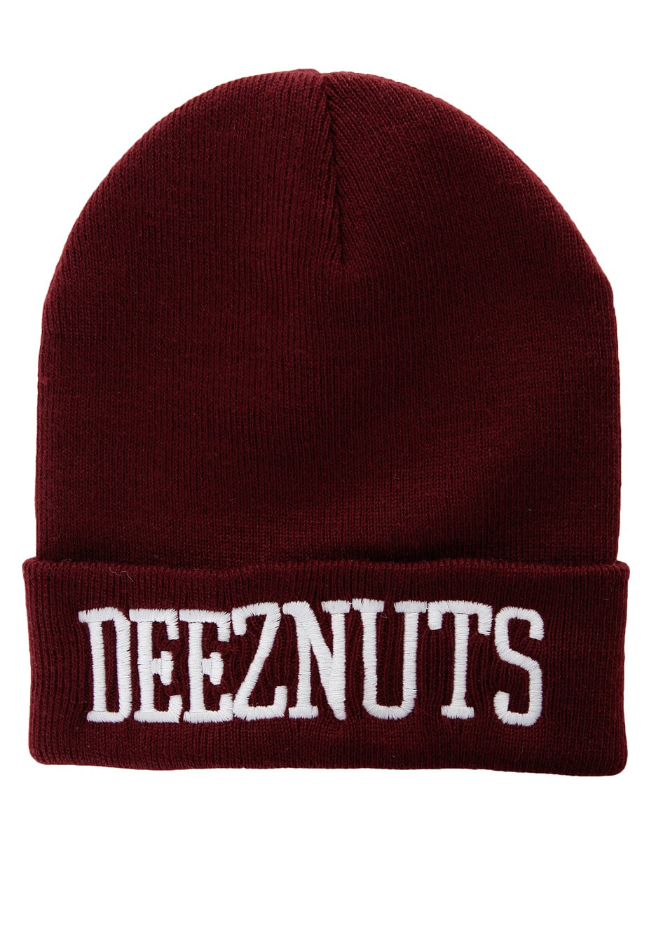 Deez Nuts - Logo Premium Burgundy - Long Beanie Discount Ebay