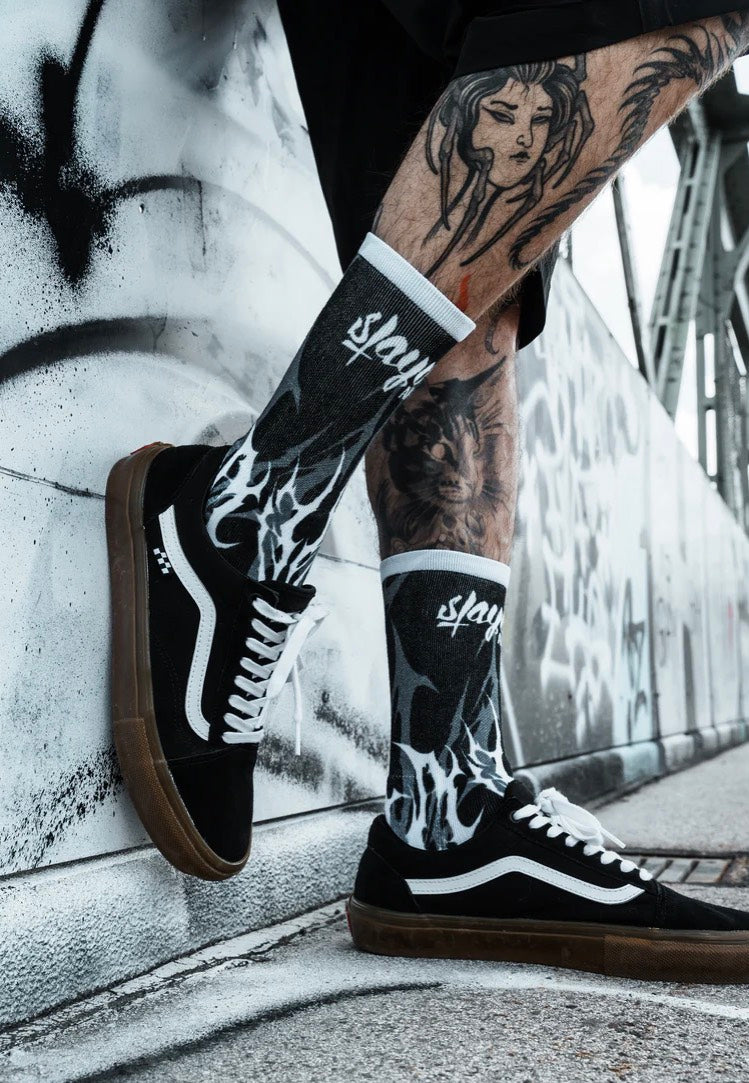 Stay Cold Apparel - Eternal Conquest Comfort Black/White - Socks Online Online High Quality