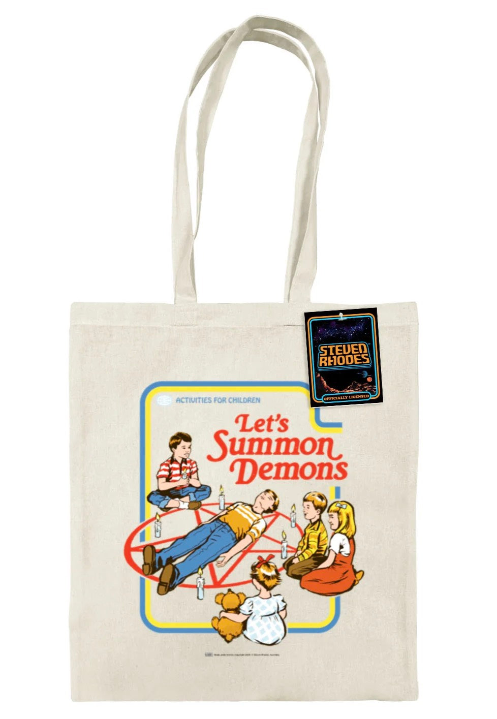 Steven Rhodes - Let's Summon Demons Natural - Tote Bag