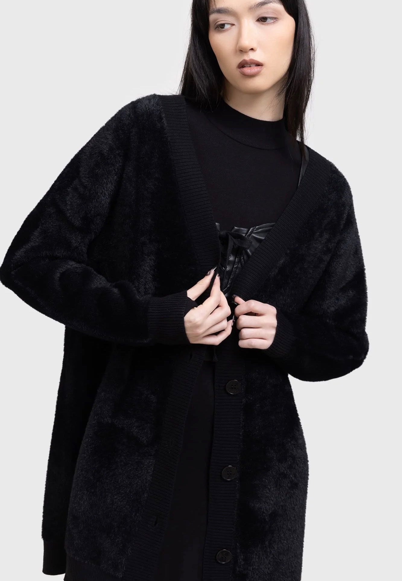 Killstar x Kihilist - Night Nomad Black - Cardigan Buy Cheap With Paypal