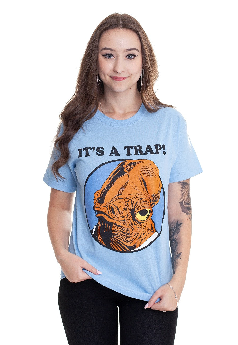 Star Wars - It’s A Trap Blue - T-Shirt Free Shipping Browse