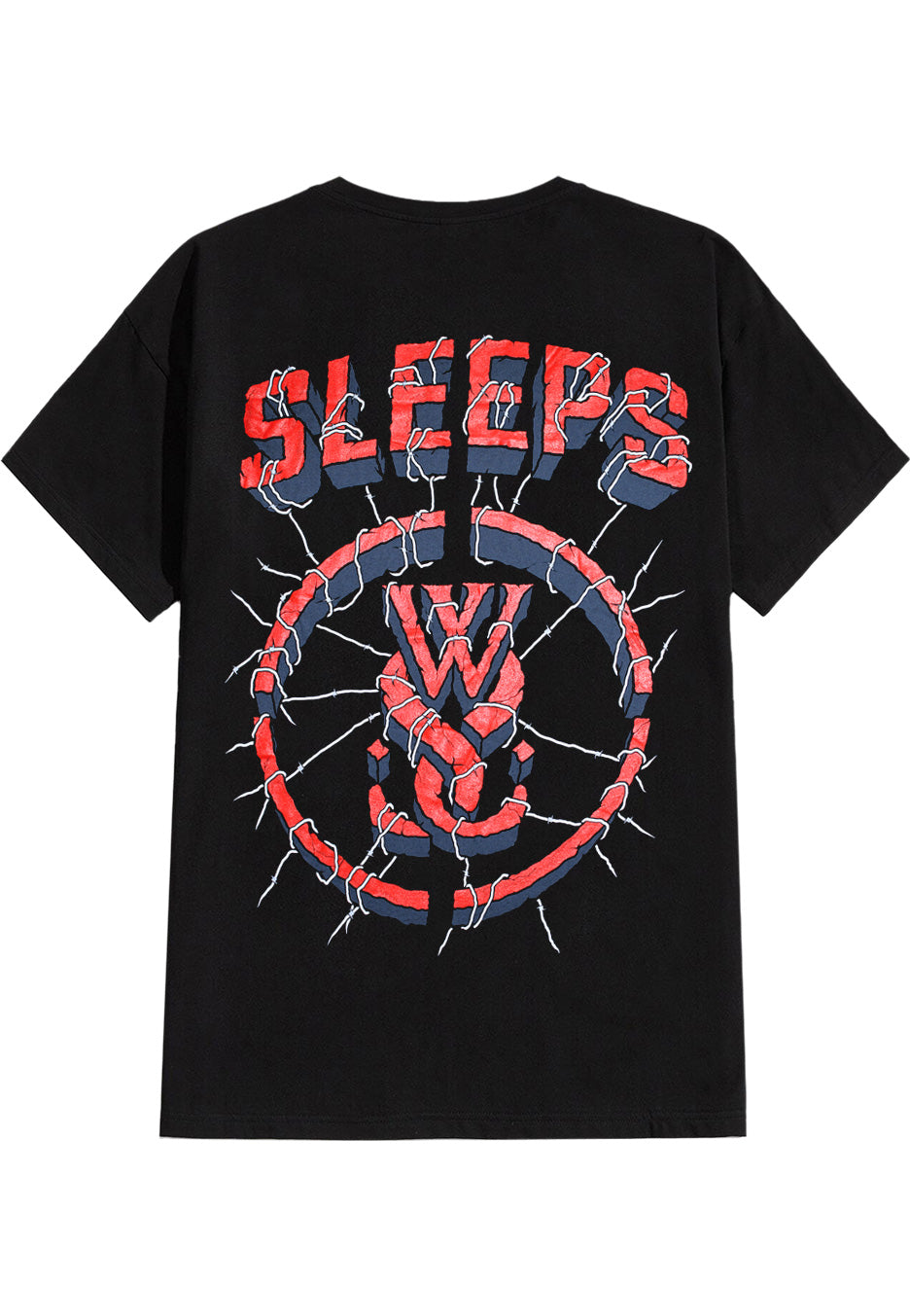 While She Sleeps - Barbed Emblem - T-Shirt Cheap Sale Cost