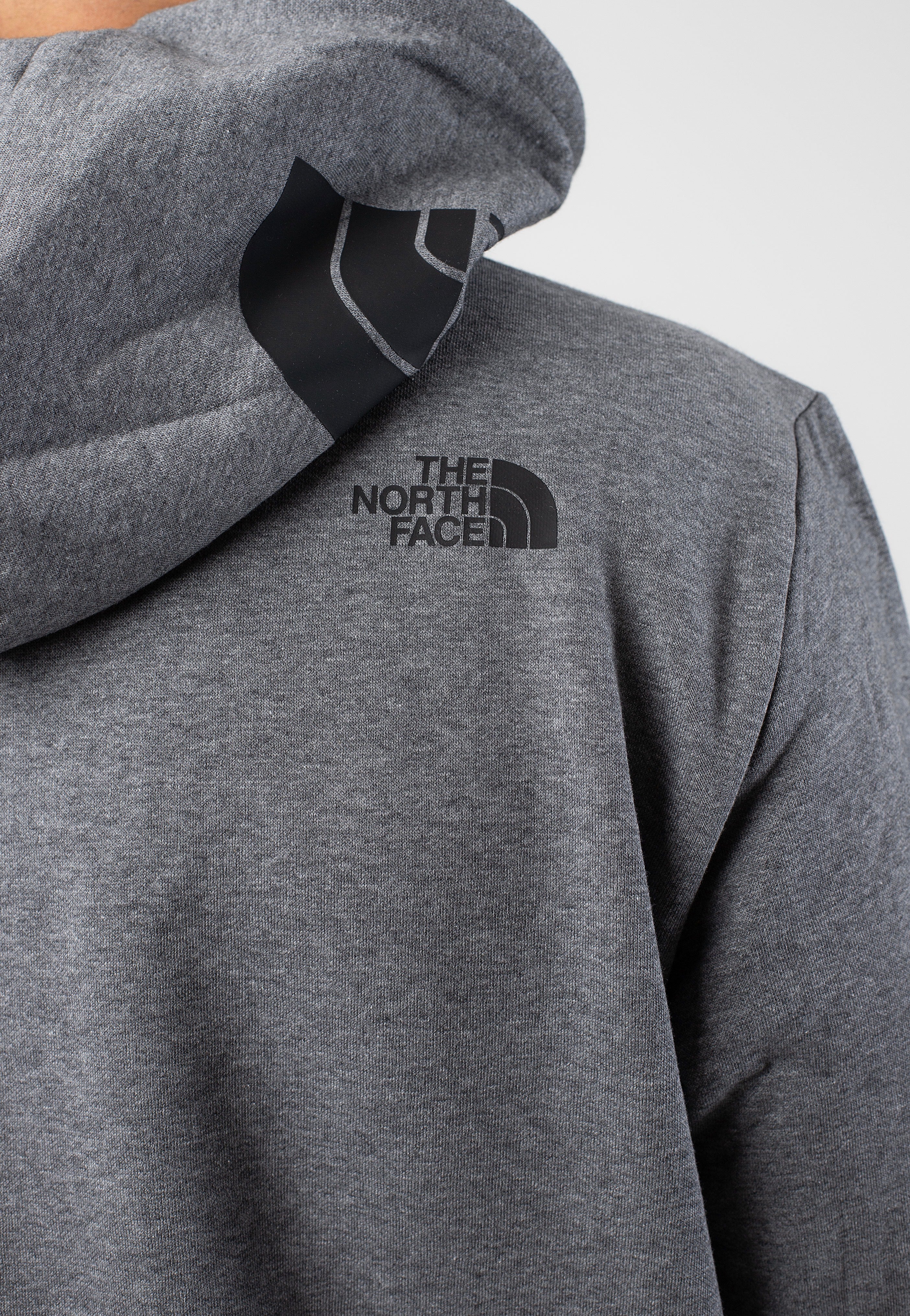 The North Face - Hood Logo Tnf Mediumgrey Heather - Hoodie Cheap Sale Choice