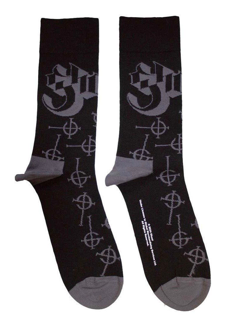 Ghost - Symbol Pattern - Socks Wide Range Of Online