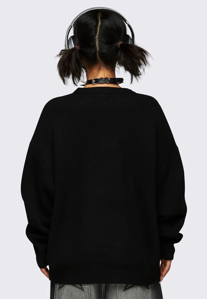 Minga London - In My Own World Black - Pullover Online Online Original