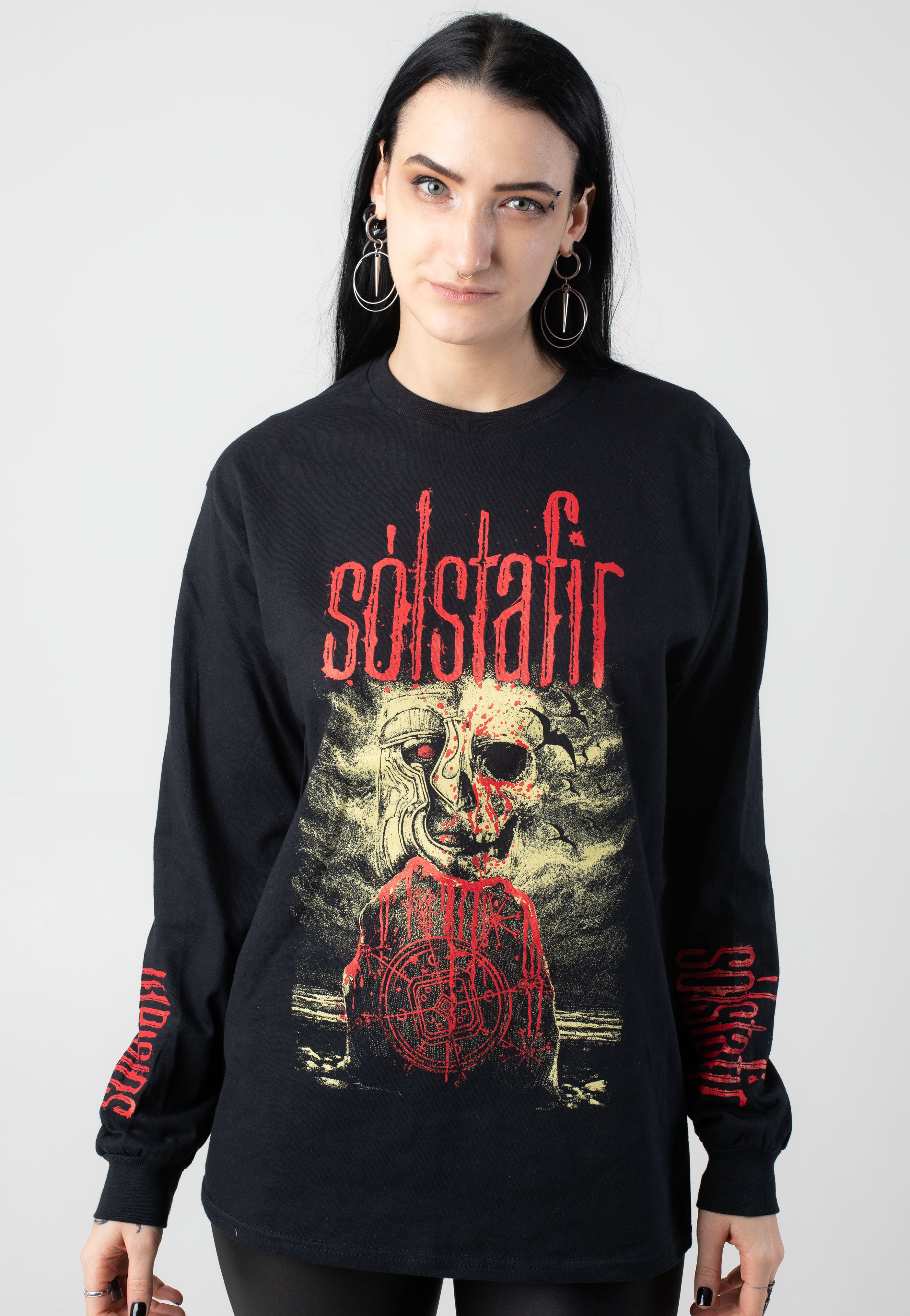 Solstafir - Rune Stone - Longsleeve With Credit Card Cheap Pice