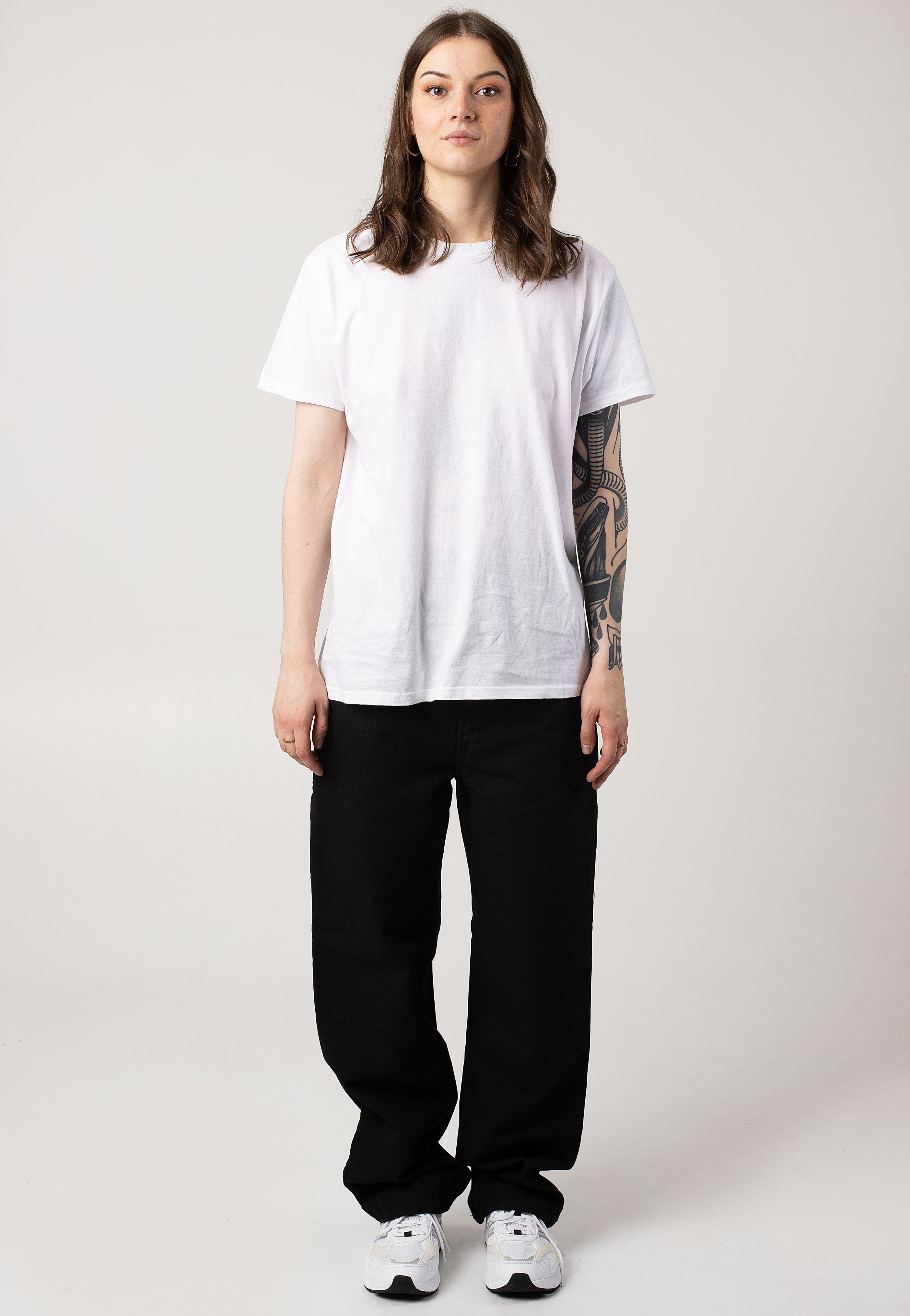 Carhartt WIP - W' Pierce Straight Rinsed Black - Pants