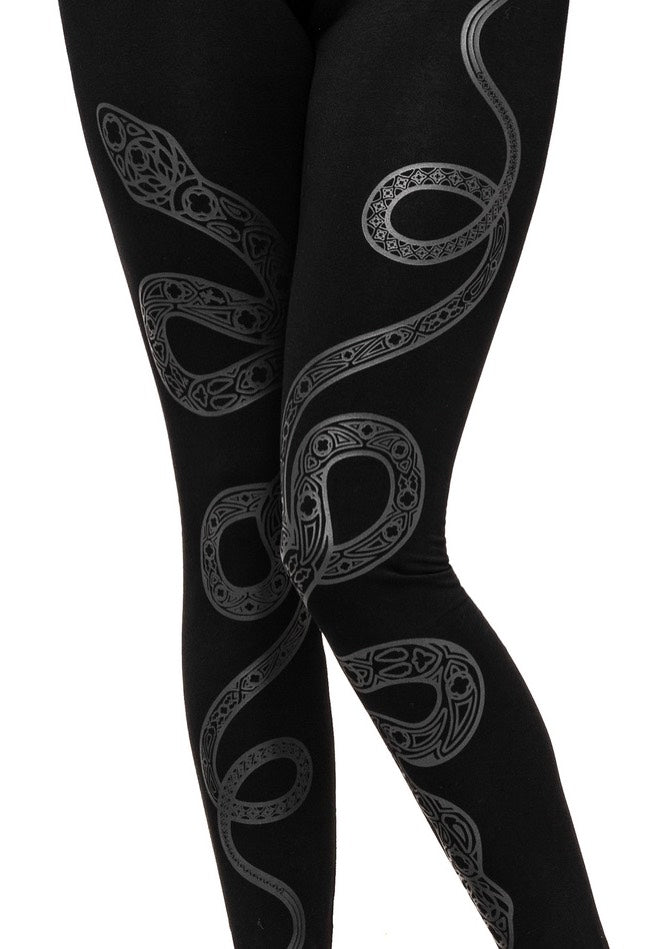 Restyle - Cathedral Snake Black - Leggings Deals Cheap Pice