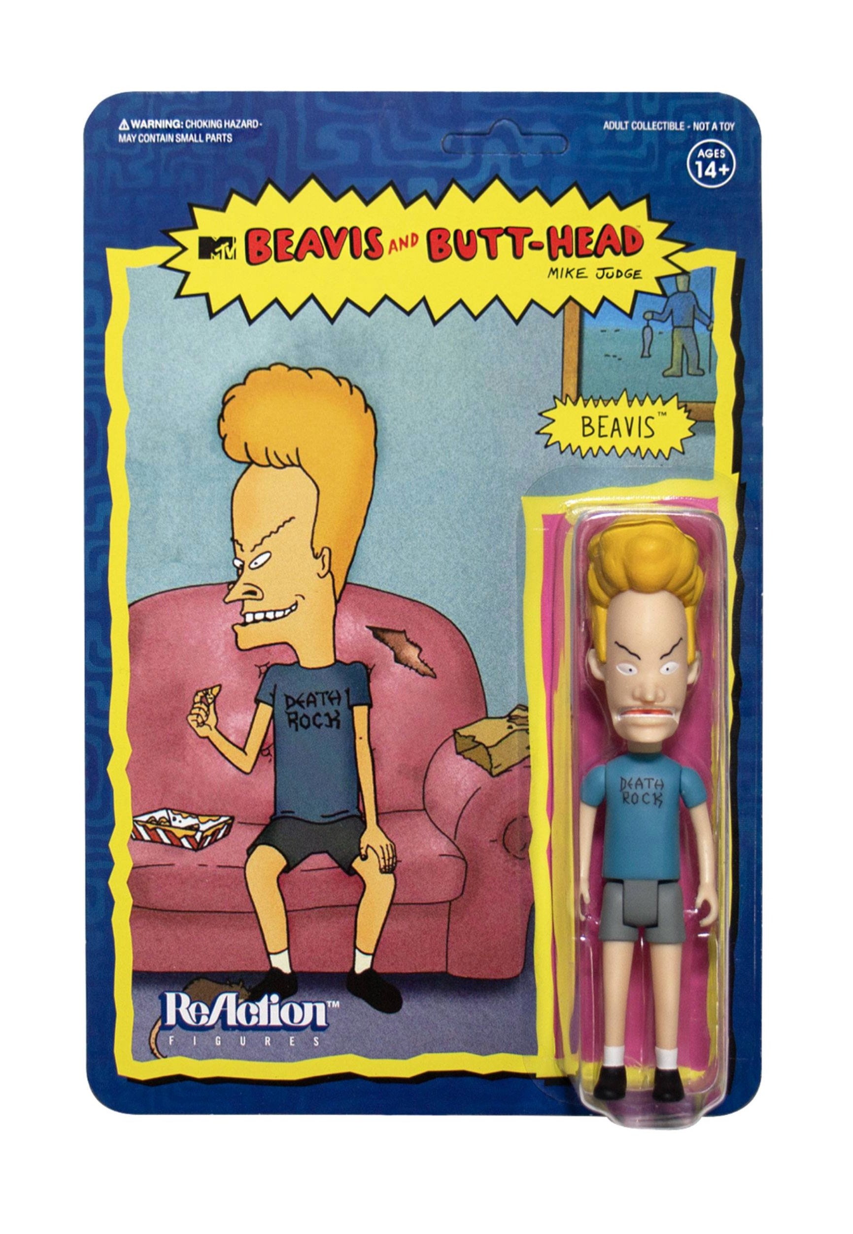 Beavis And Butt-Head - Wave 1 Beavis ReAction - Action Figure Clearance High Quality