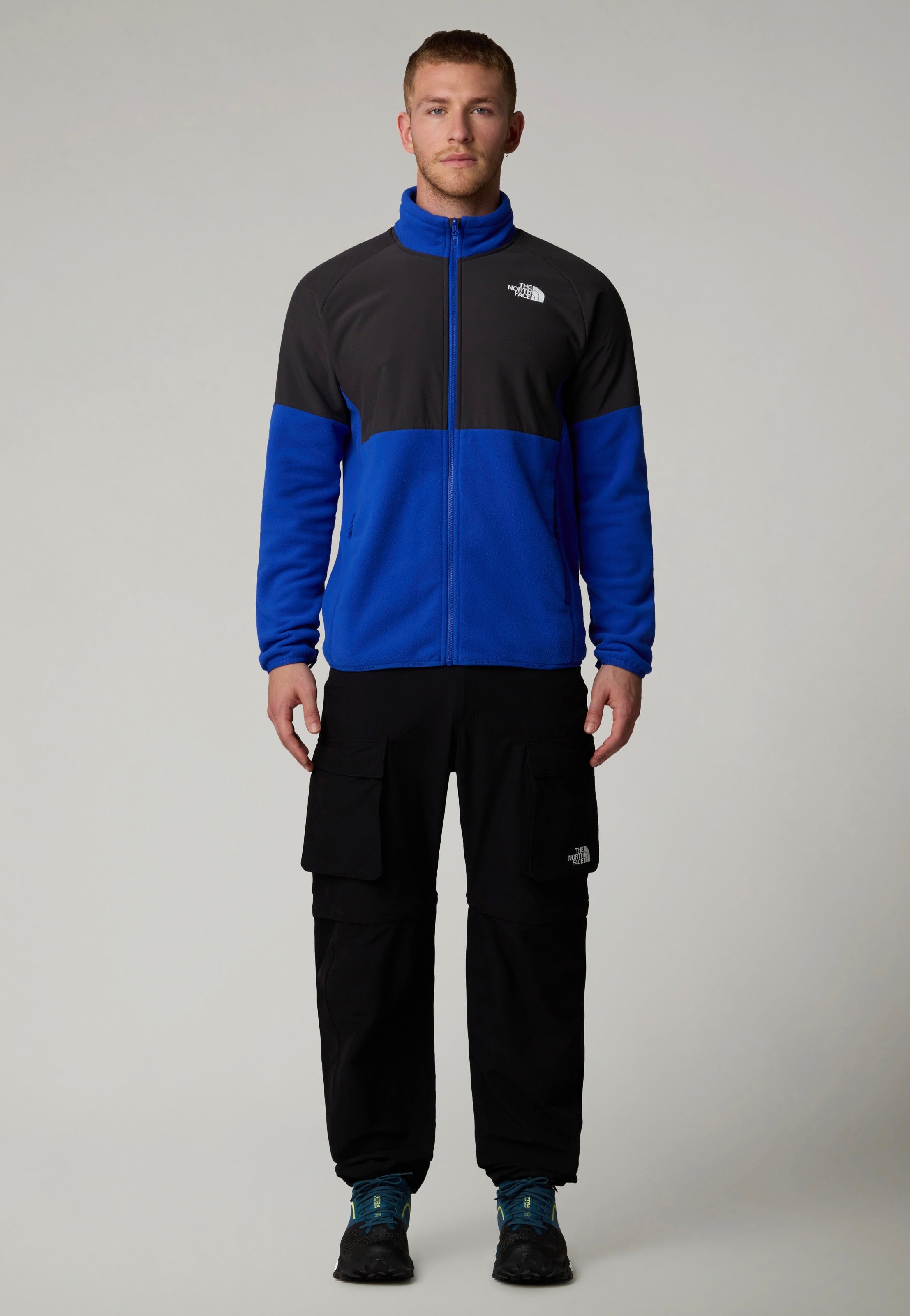 The North Face - Glacier Heavyweight Full Zip Tnf Blue/Asphalt Grey - Jacket Buy Cheap 100% Original